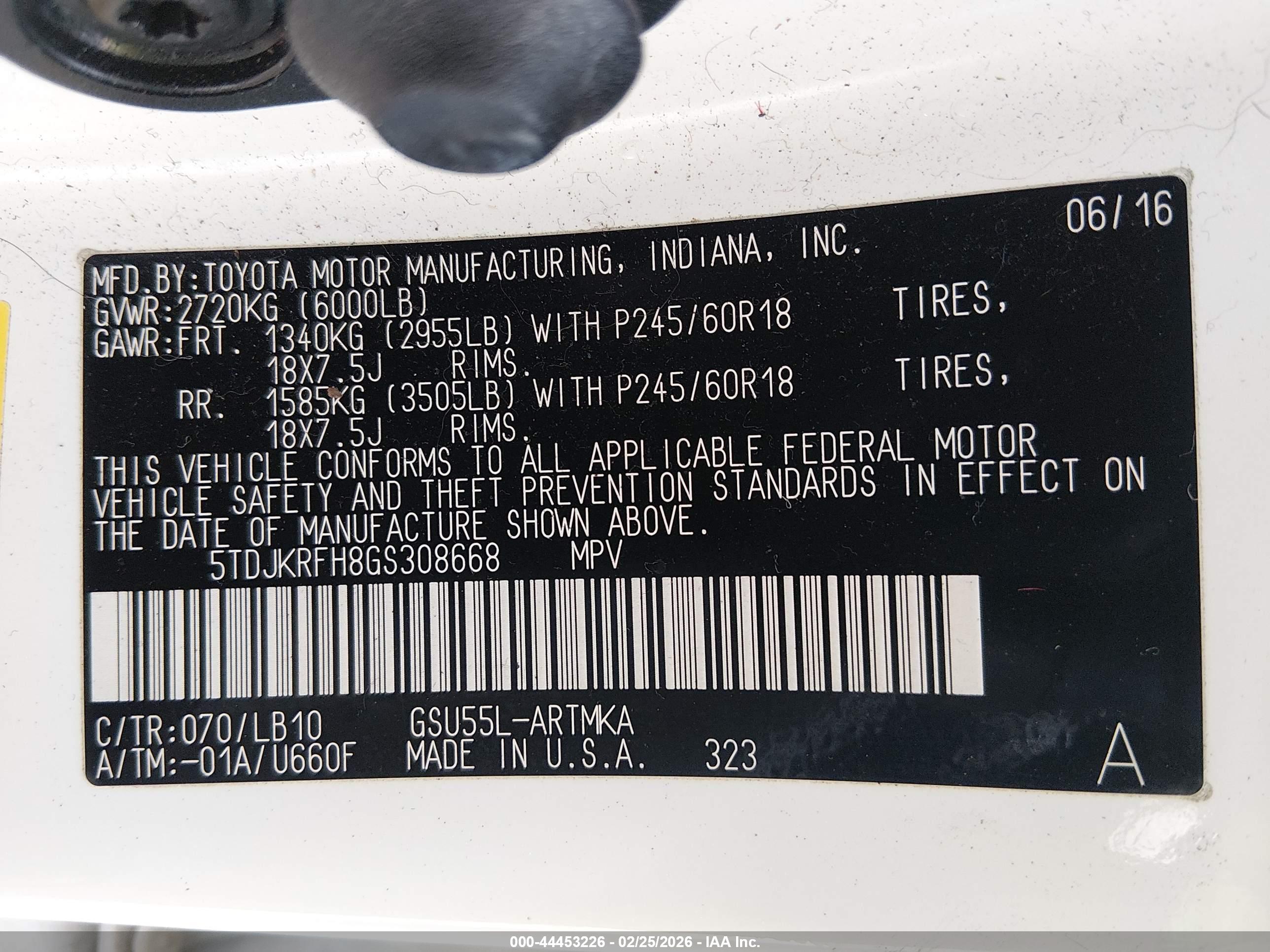TOYOTA HIGHLANDER image 9