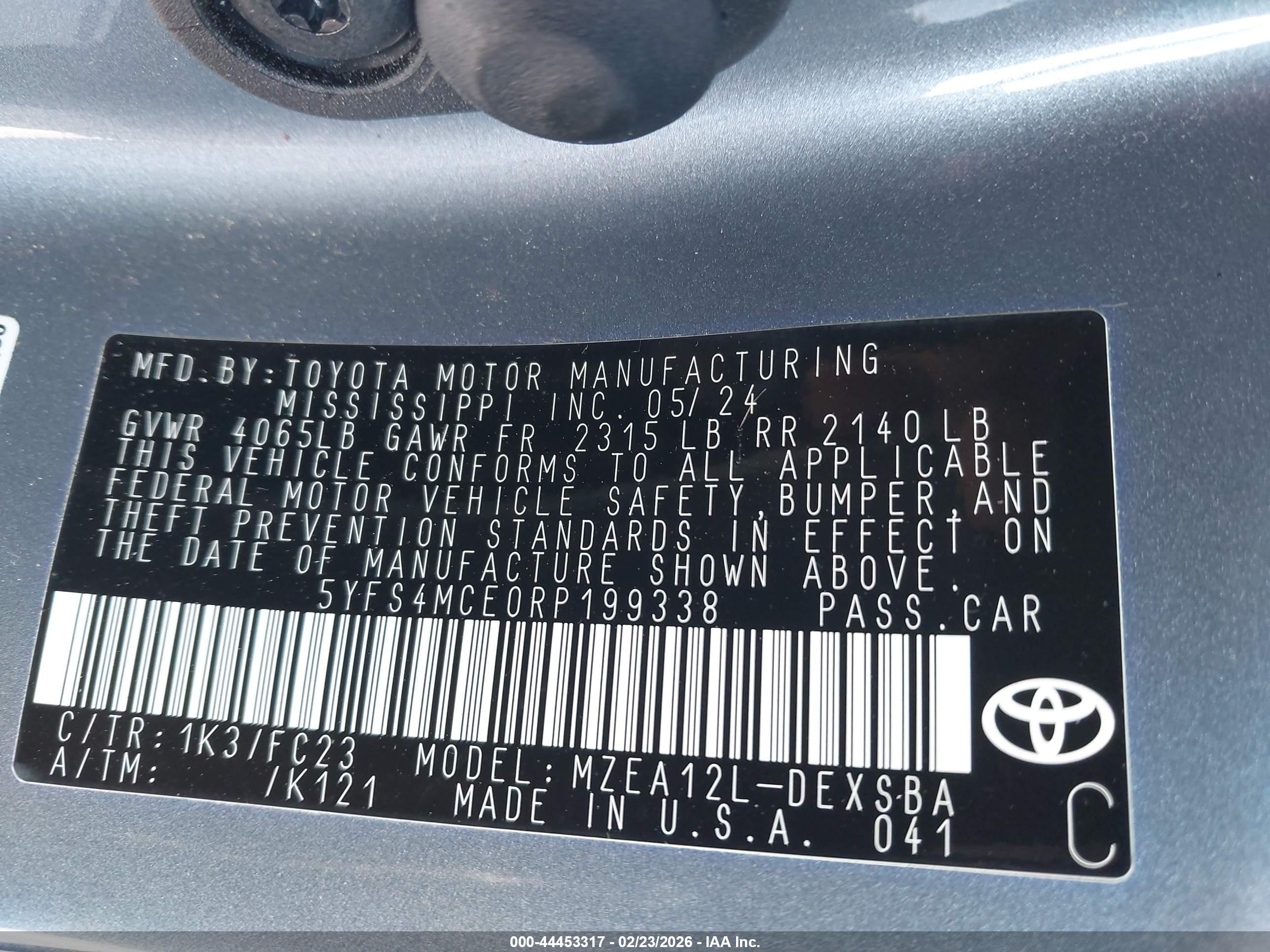 TOYOTA COROLLA image 9