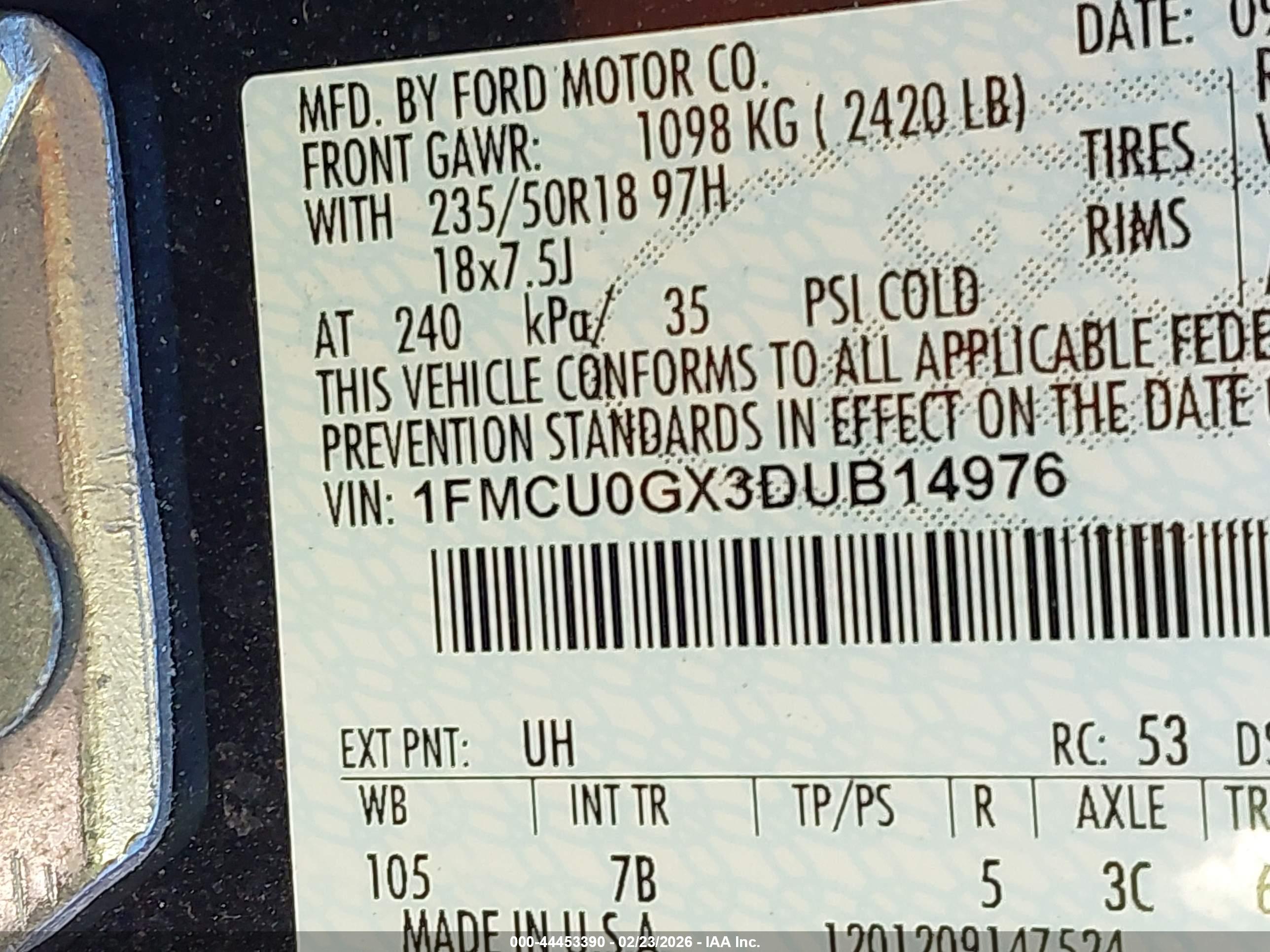 FORD ESCAPE image 9
