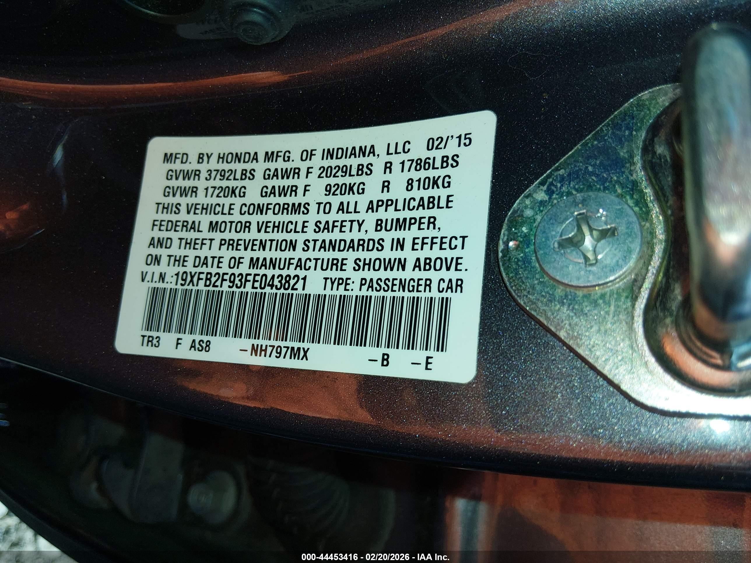 HONDA CIVIC image 9