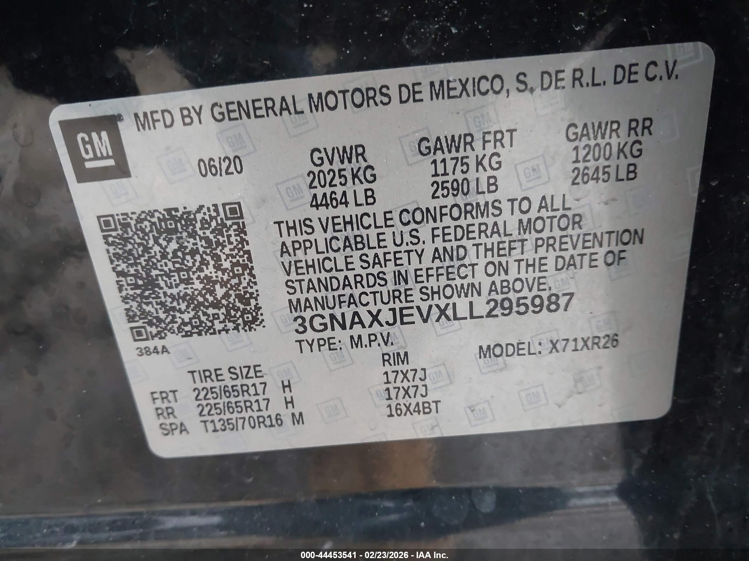 CHEVROLET EQUINOX image 9