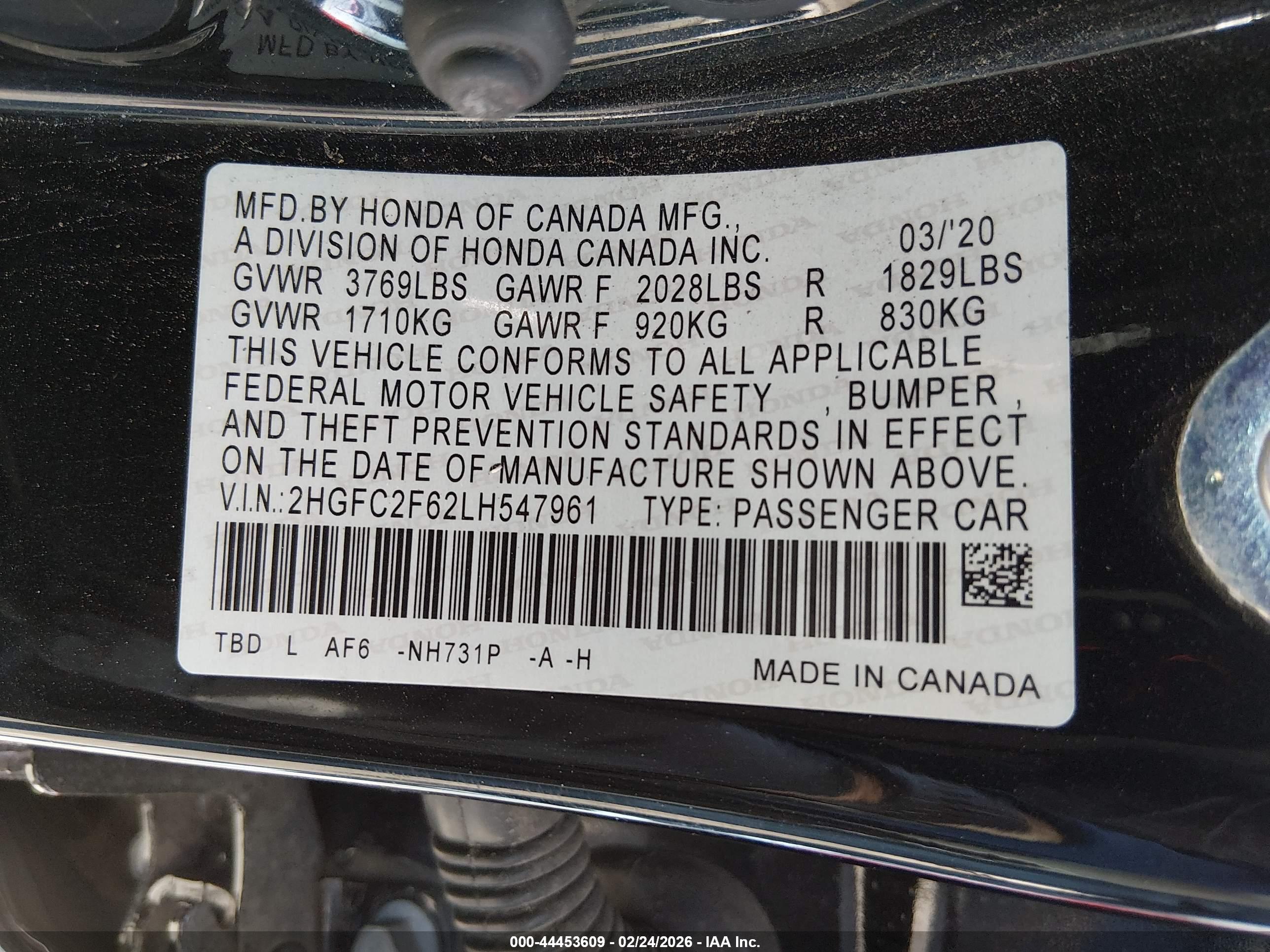 HONDA CIVIC image 9