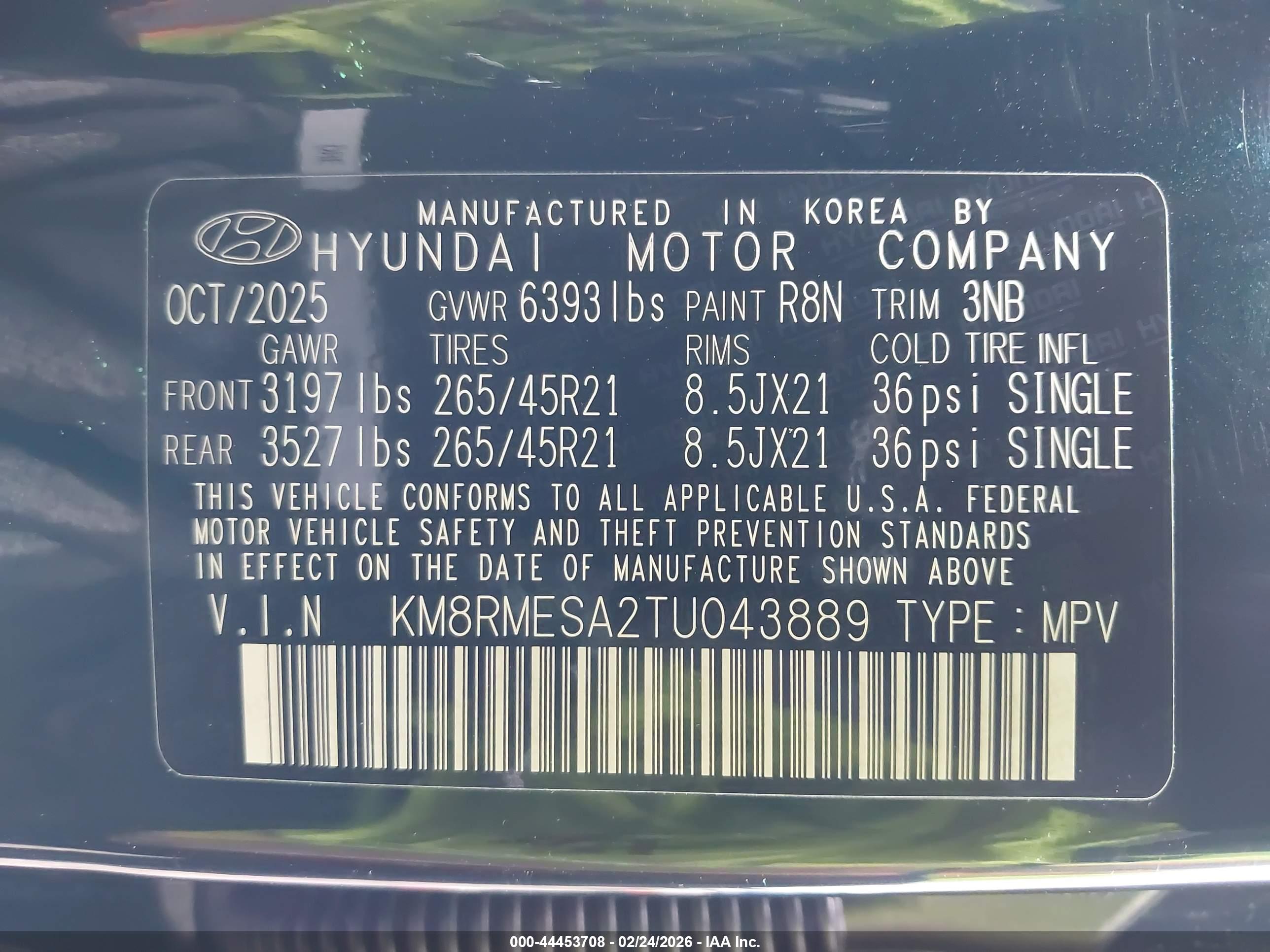 HYUNDAI PALISADE image 9