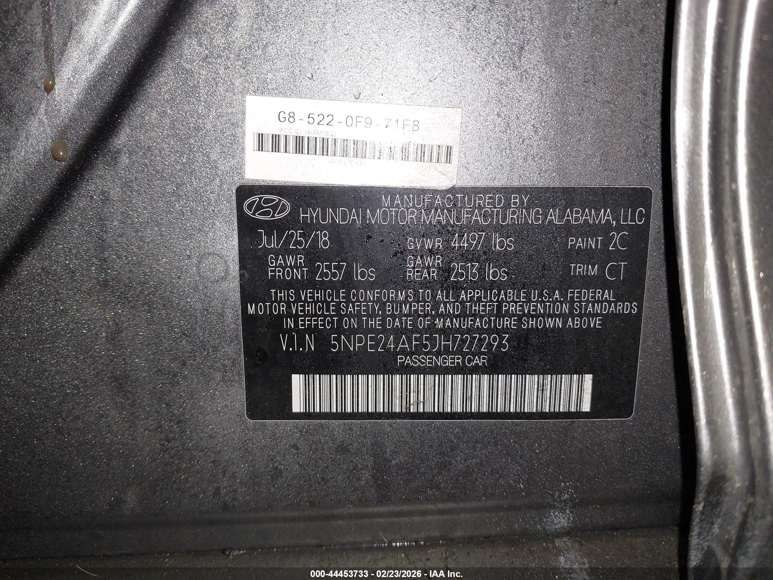 HYUNDAI SONATA image 9