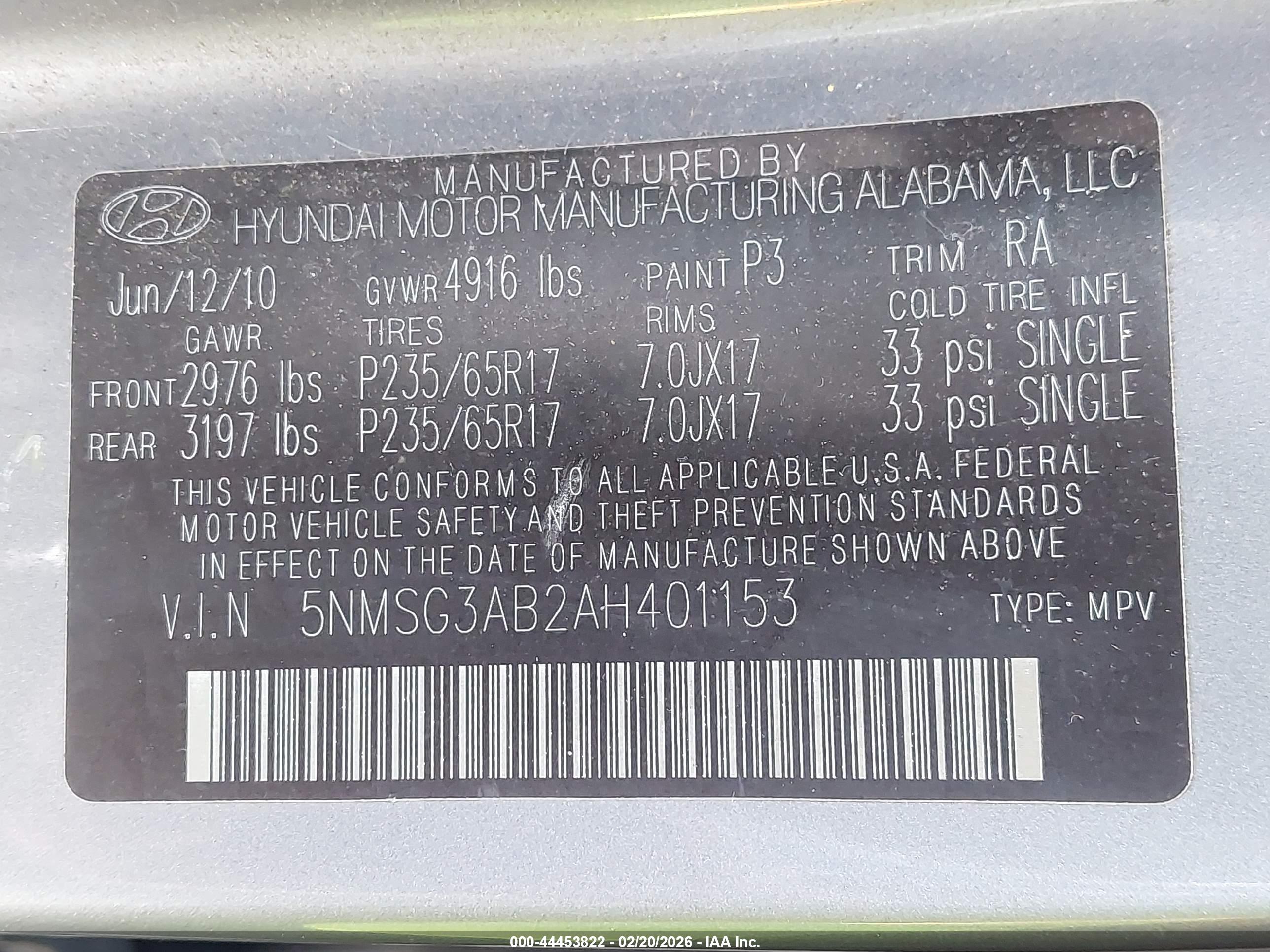 HYUNDAI SANTA image 9