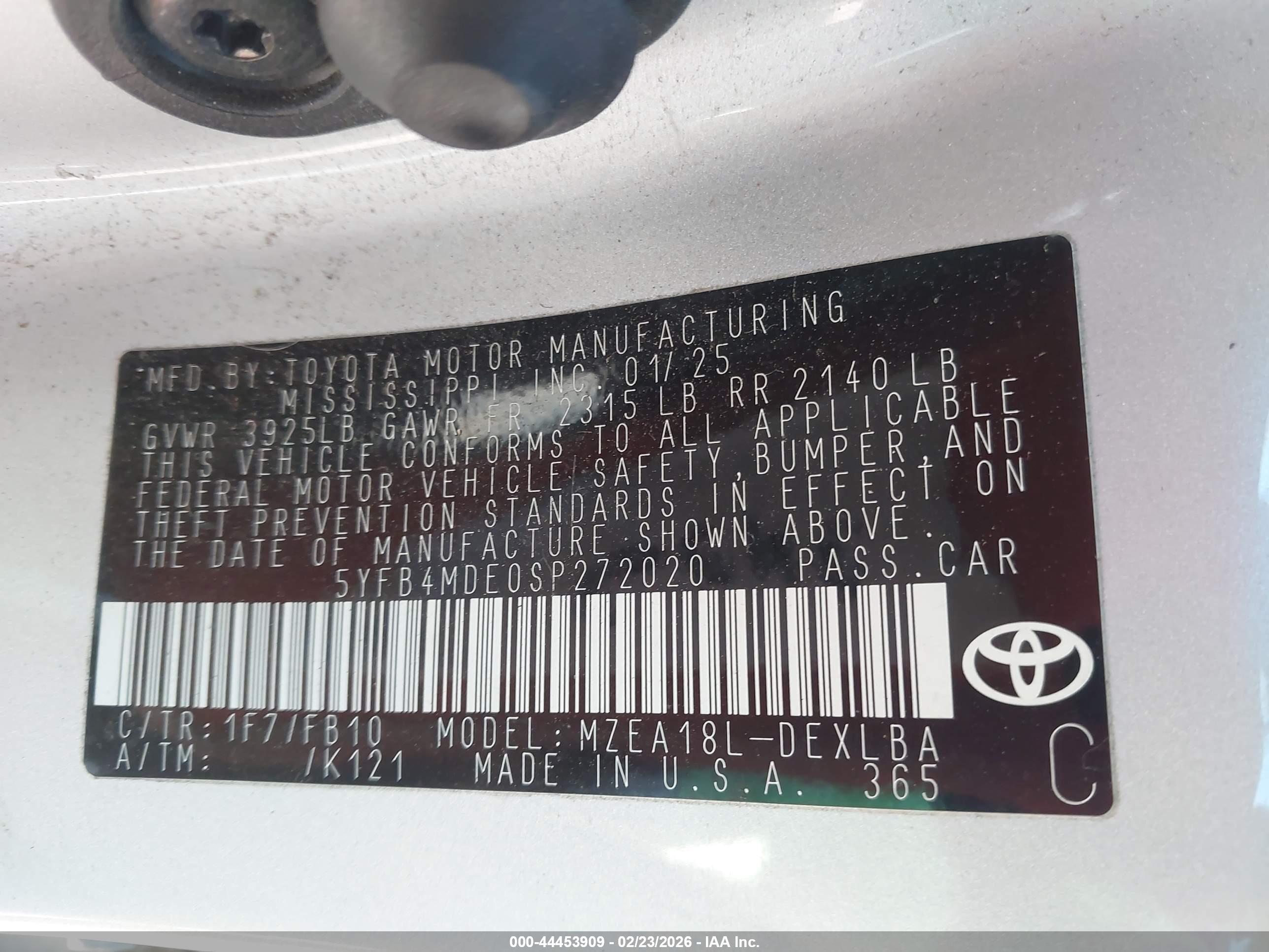 TOYOTA COROLLA image 9