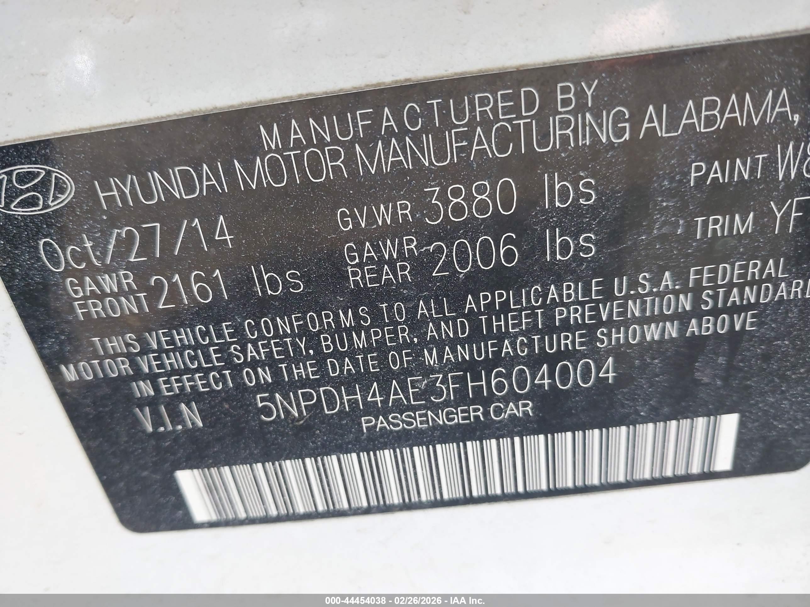 HYUNDAI ELANTRA image 9