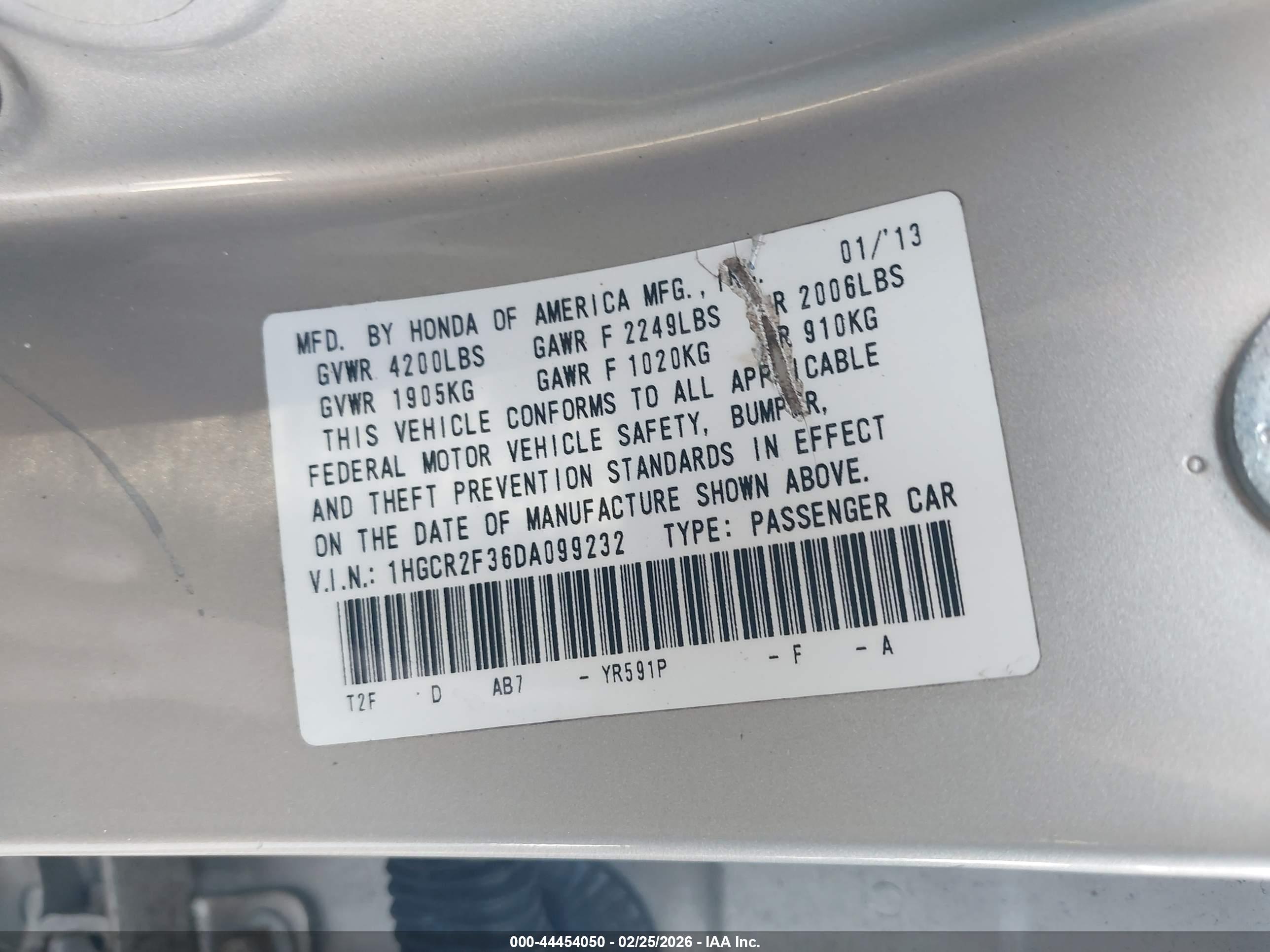 HONDA ACCORD image 9