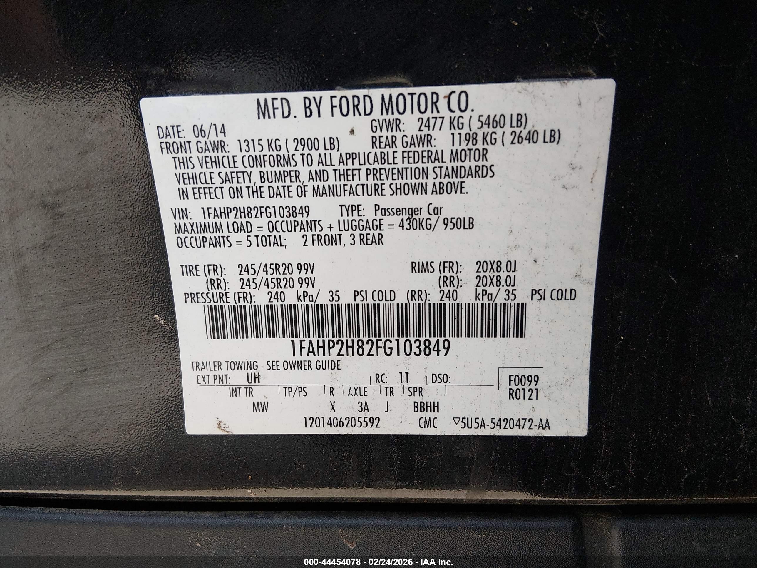 FORD TAURUS image 9