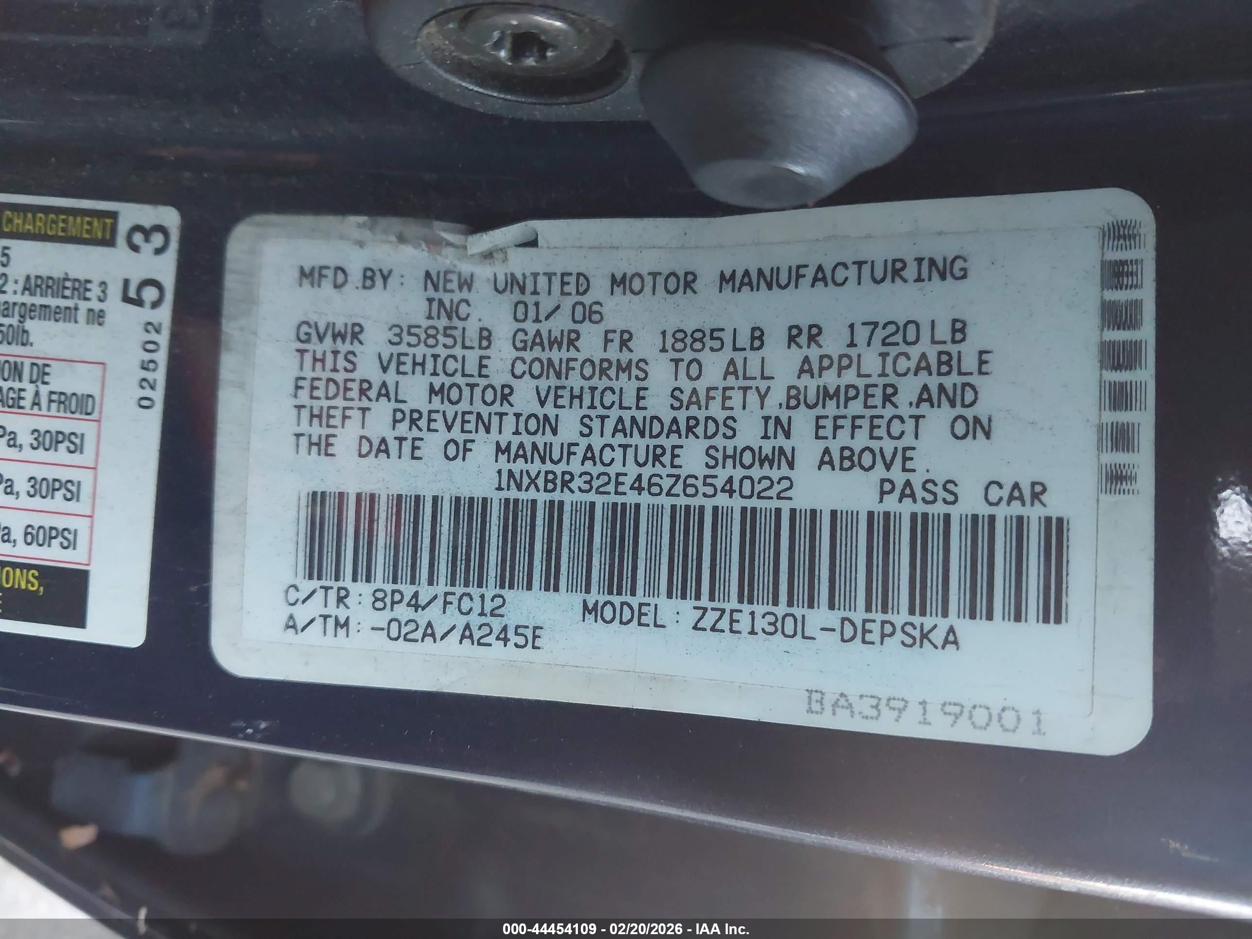 TOYOTA COROLLA image 9