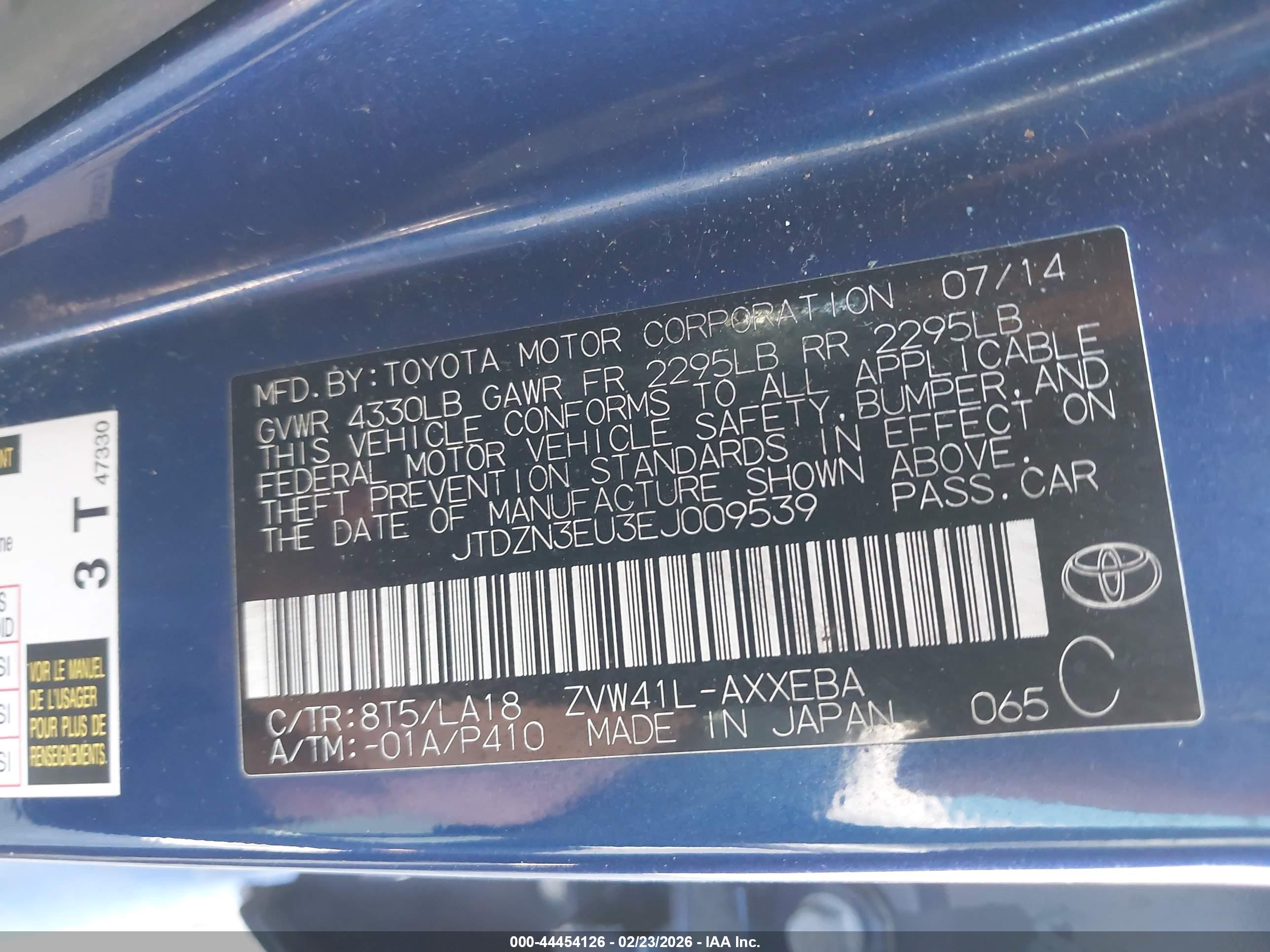 TOYOTA PRIUS image 9
