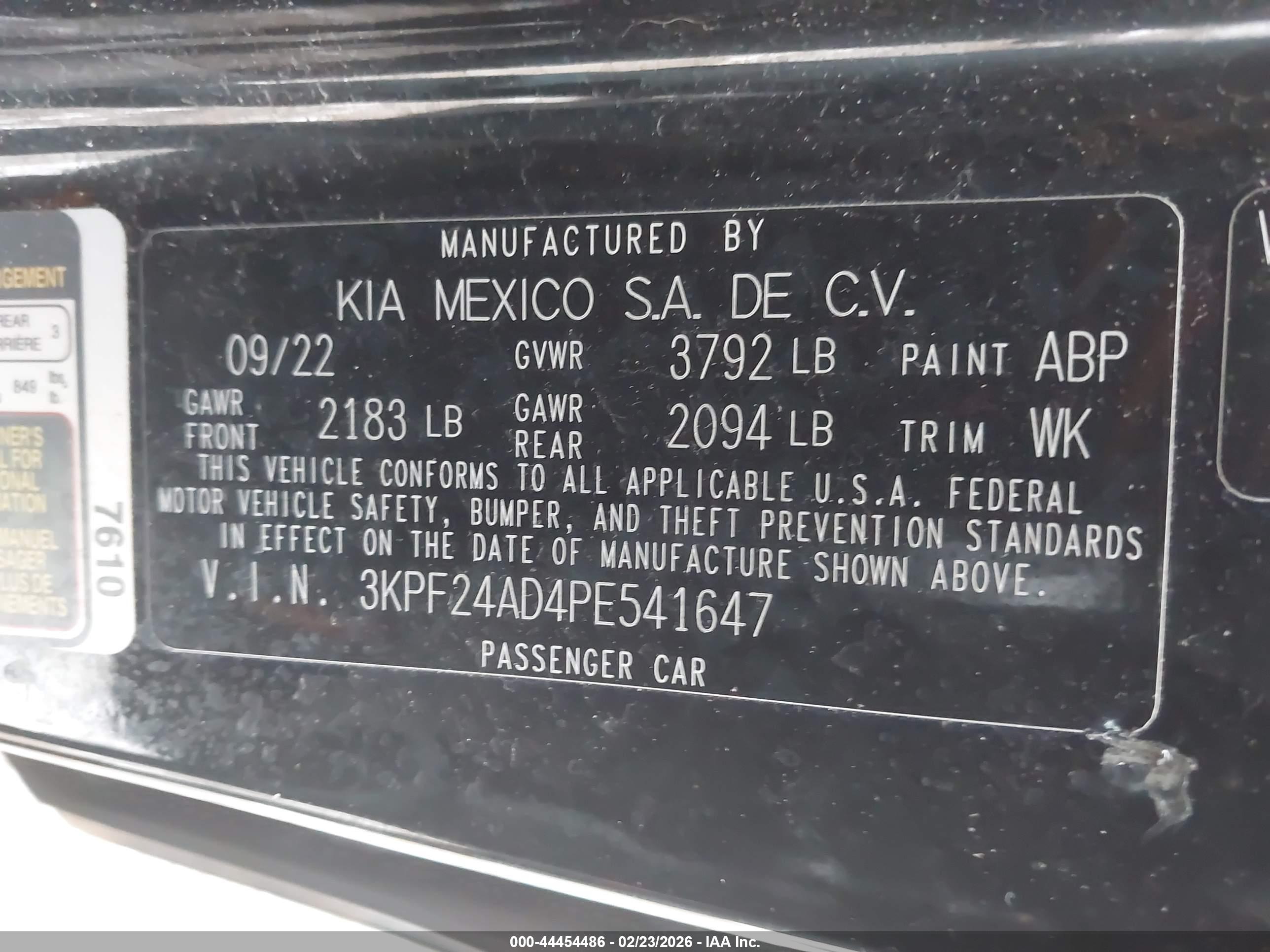 KIA FORTE image 9