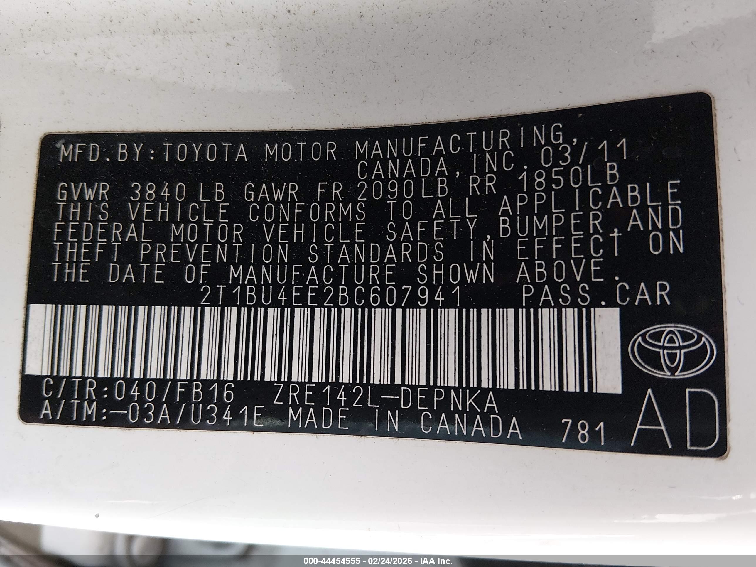TOYOTA COROLLA image 9