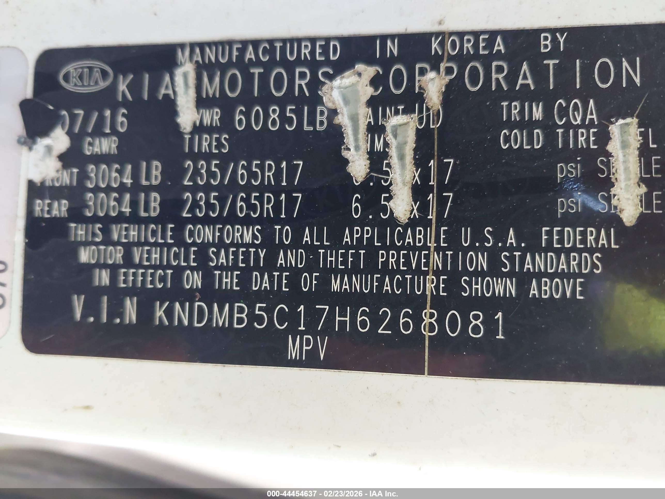 KIA SEDONA image 9