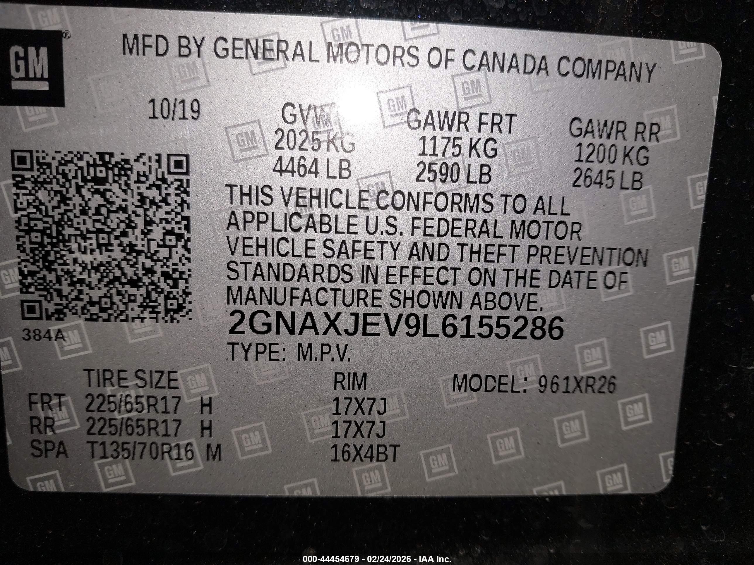 CHEVROLET EQUINOX image 9