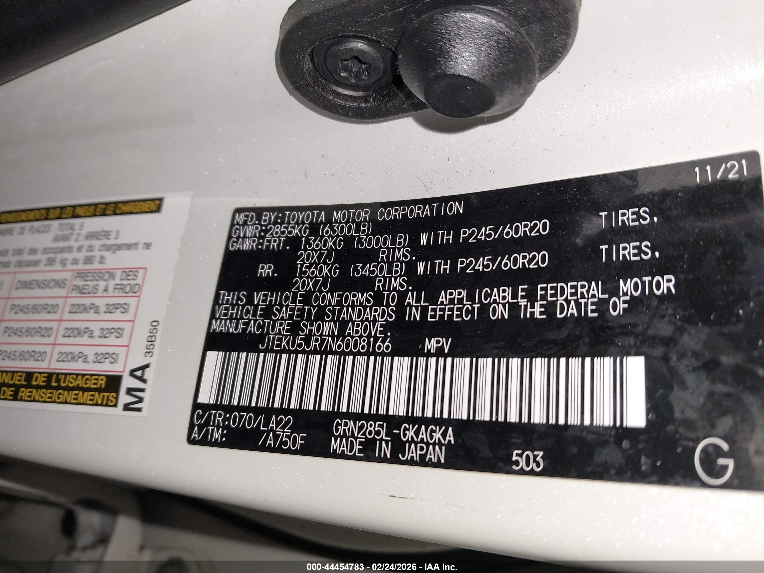 TOYOTA 4RUNNER image 9