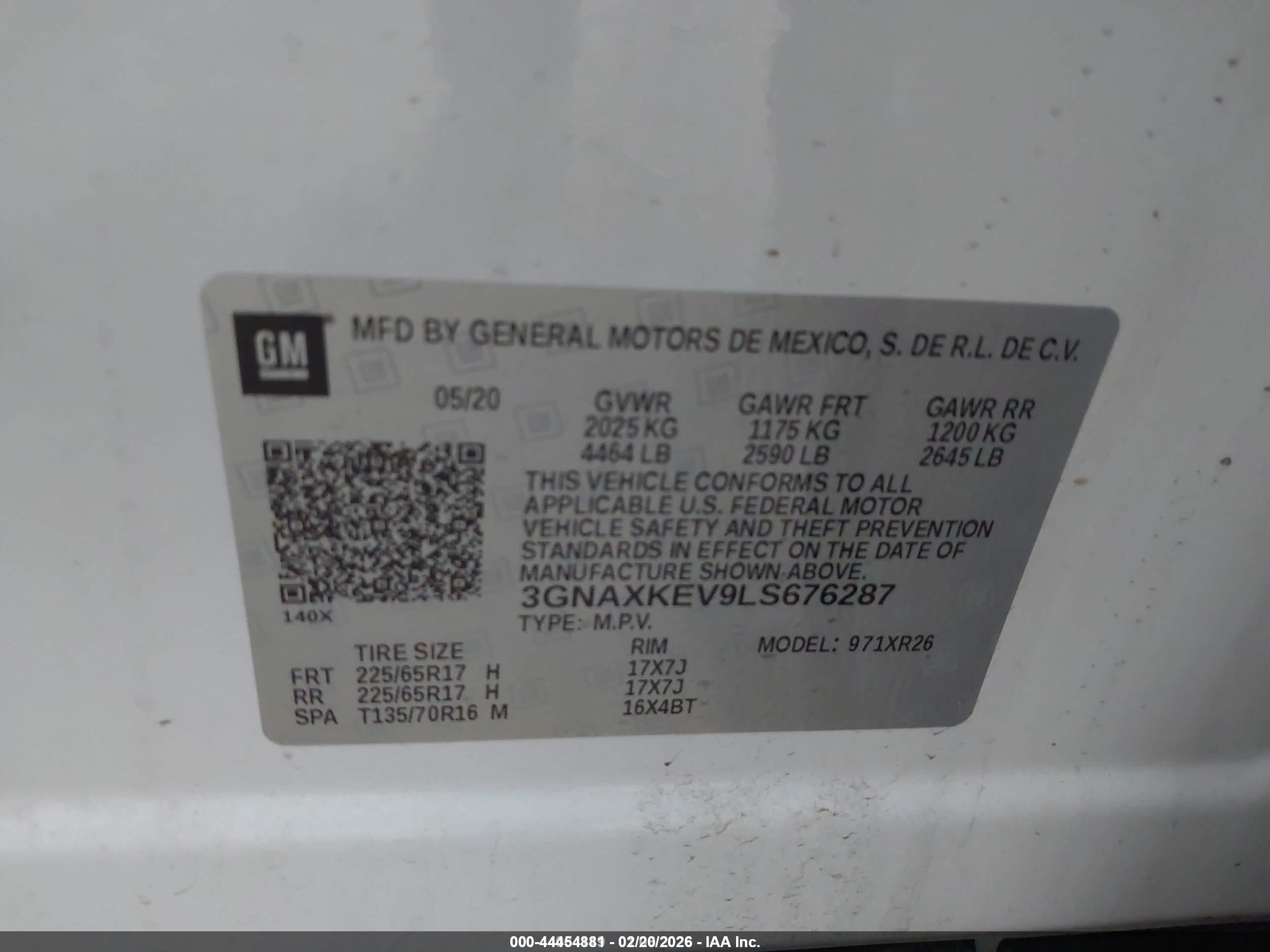 CHEVROLET EQUINOX image 9