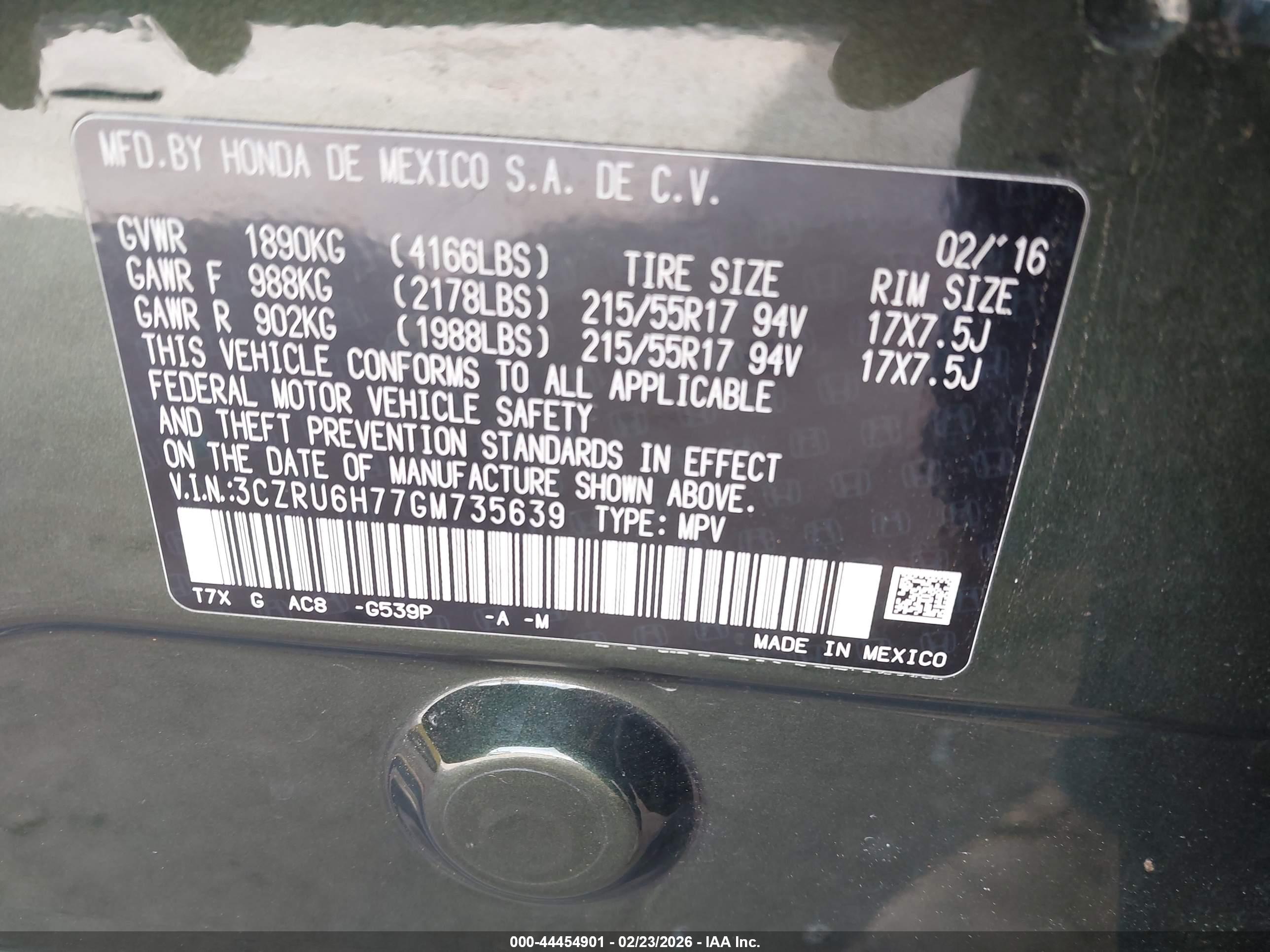 HONDA HR-V image 9