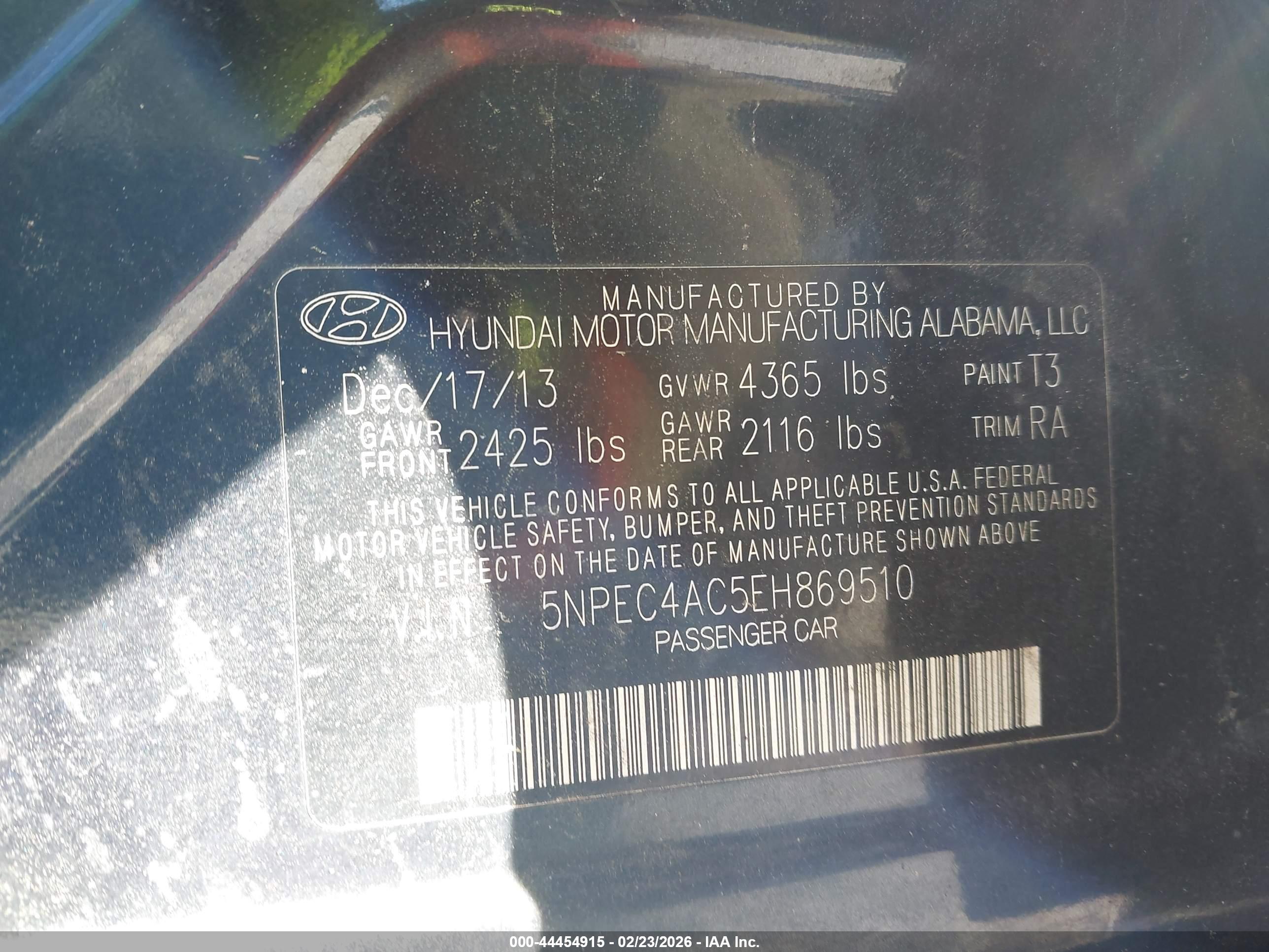 HYUNDAI SONATA image 9