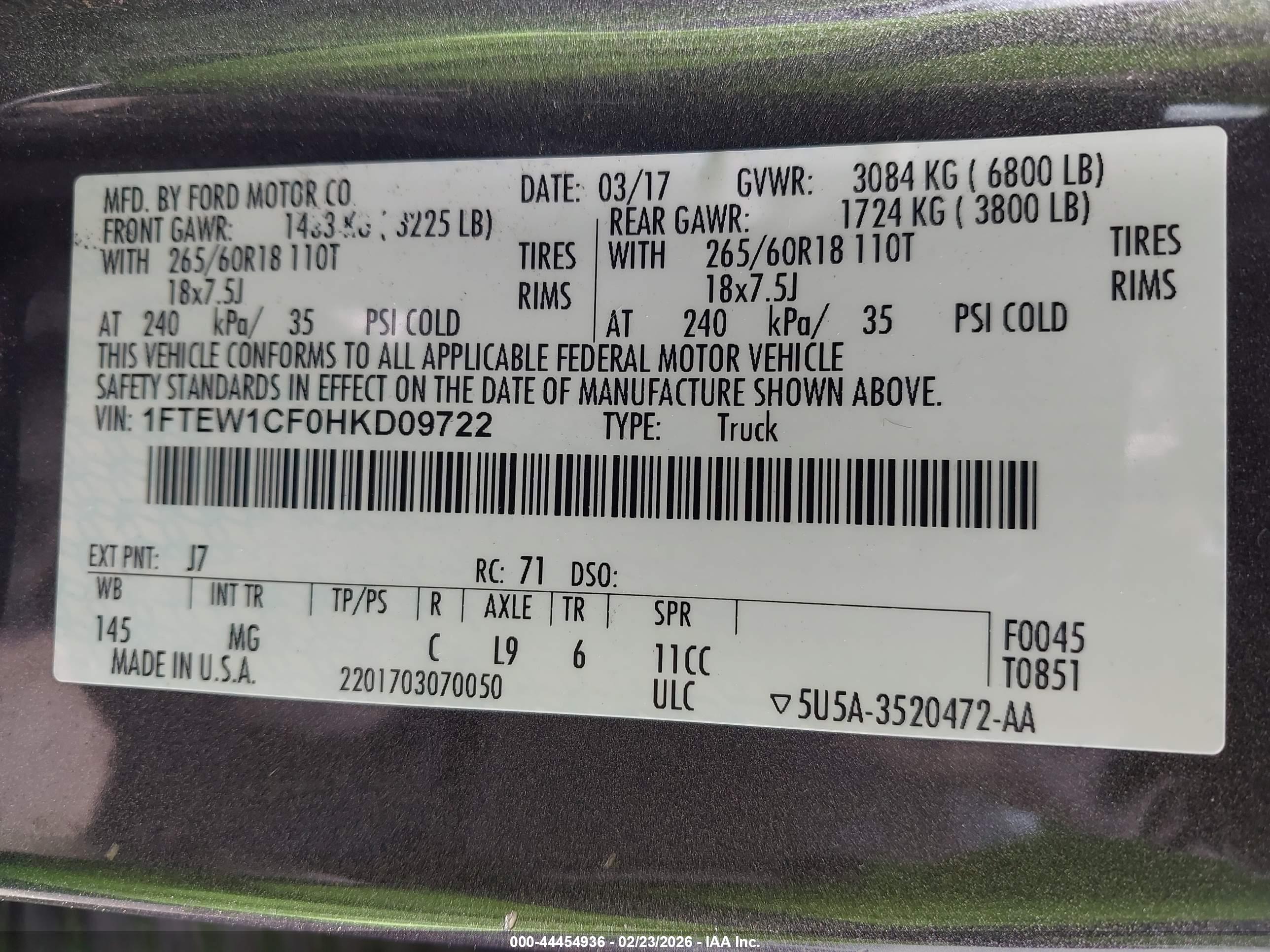 FORD F-150 image 9