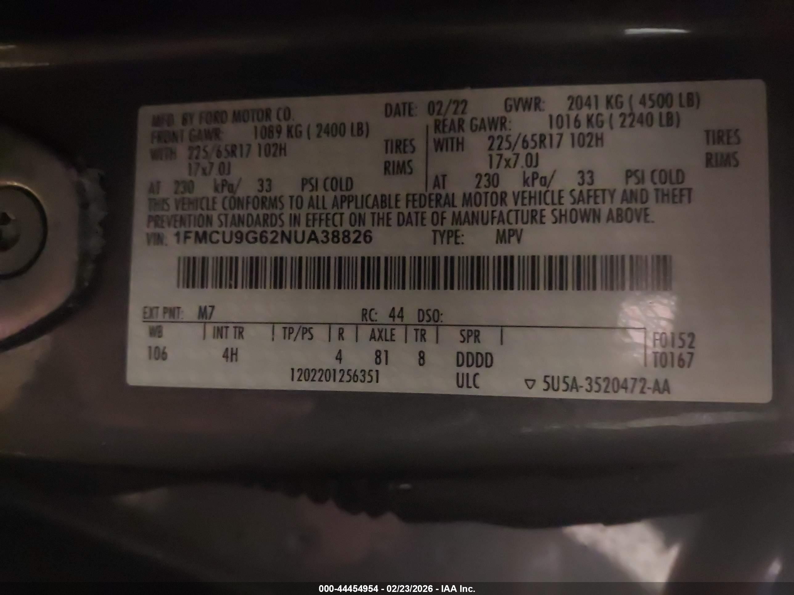 FORD ESCAPE image 9