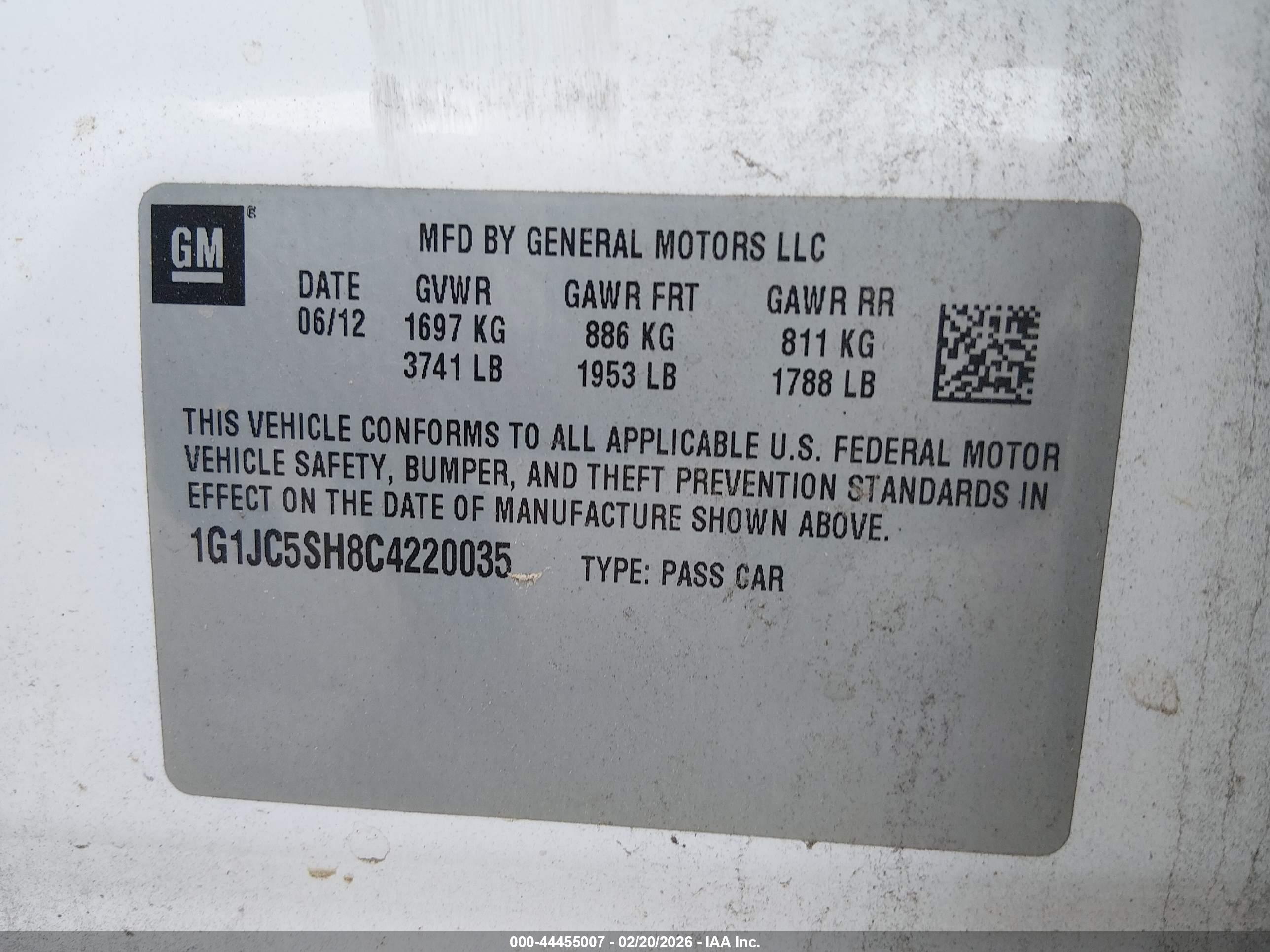 CHEVROLET SONIC image 9