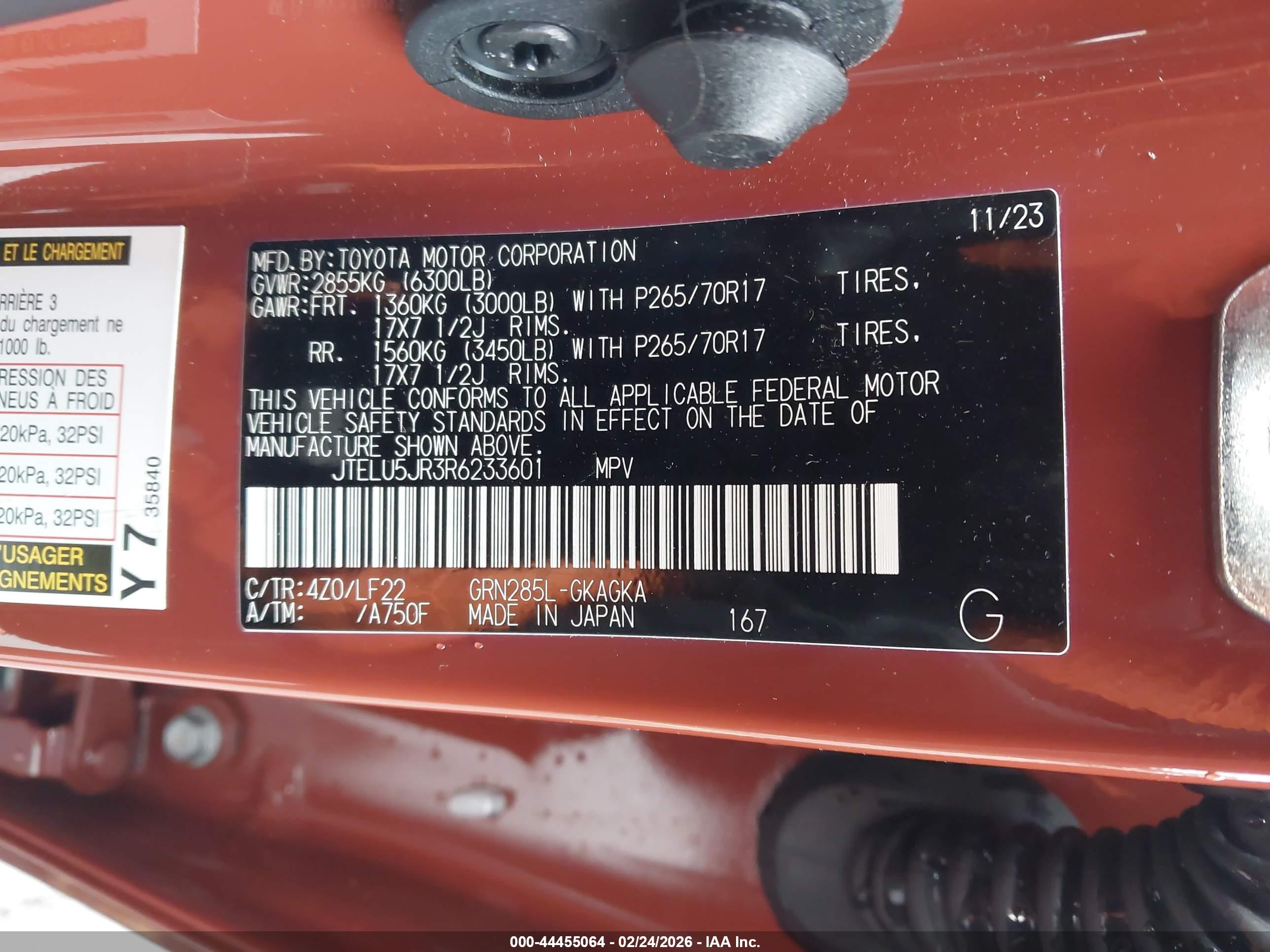 TOYOTA 4RUNNER image 9