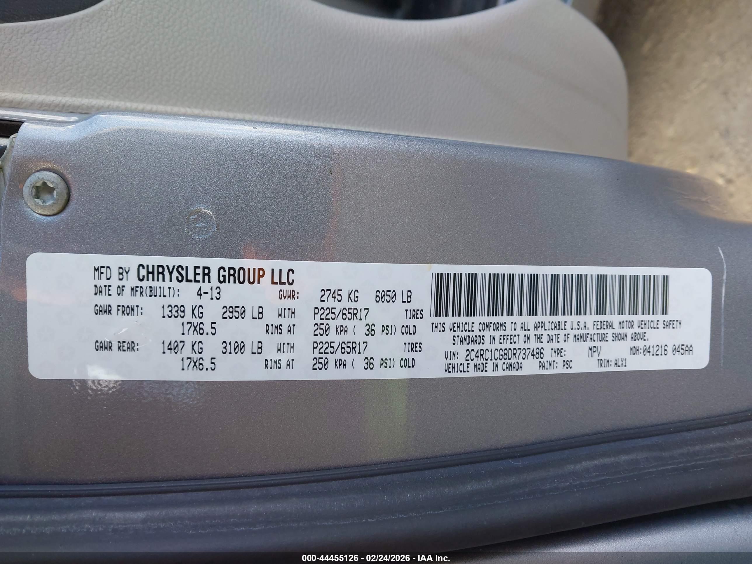 CHRYSLER TOWN image 9