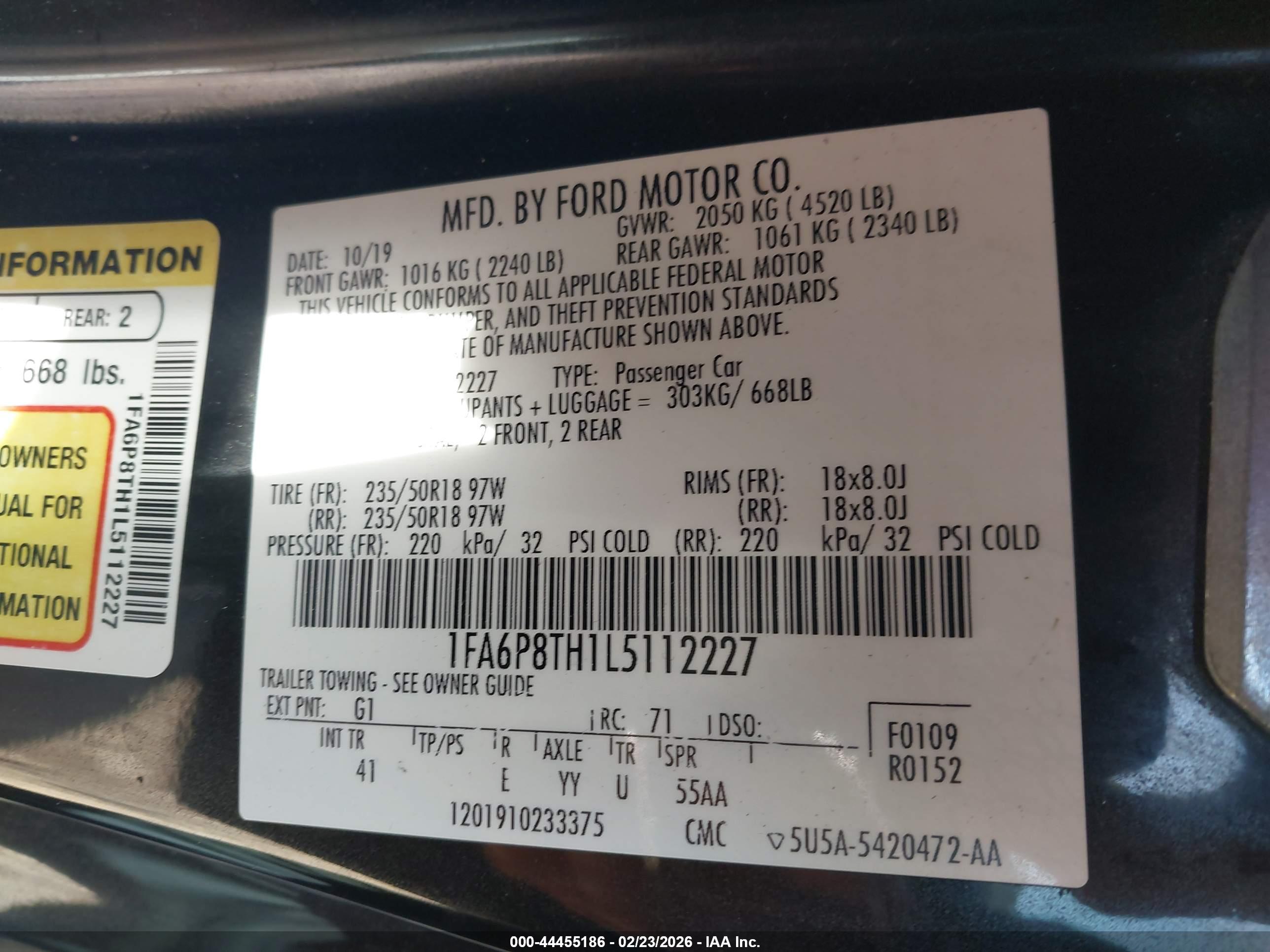 FORD MUSTANG image 9
