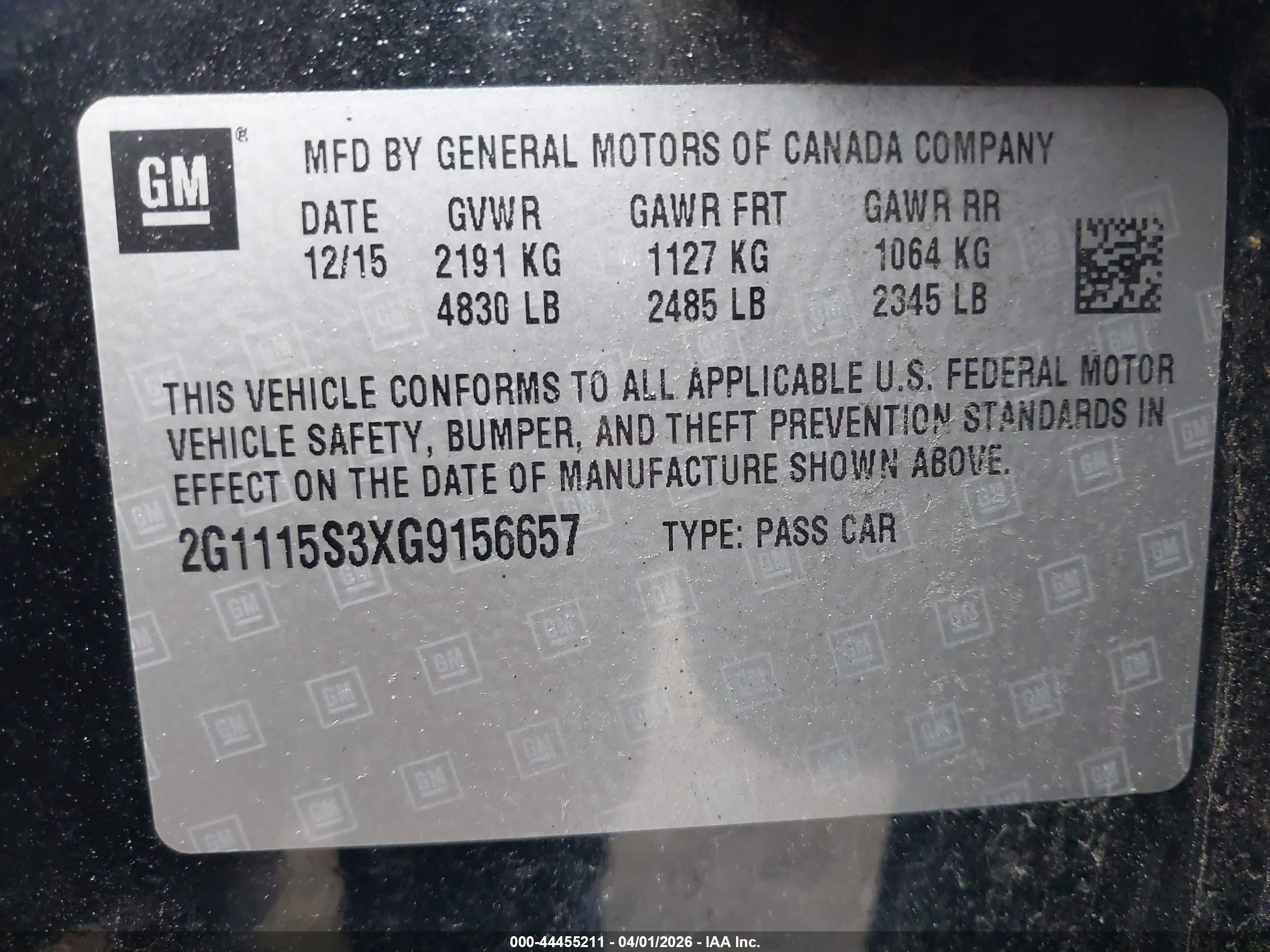 CHEVROLET IMPALA image 9