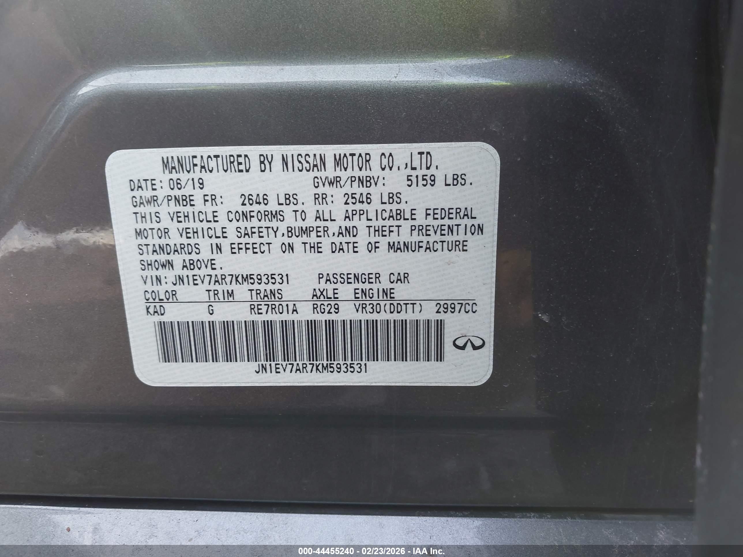 INFINITI Q50 image 9