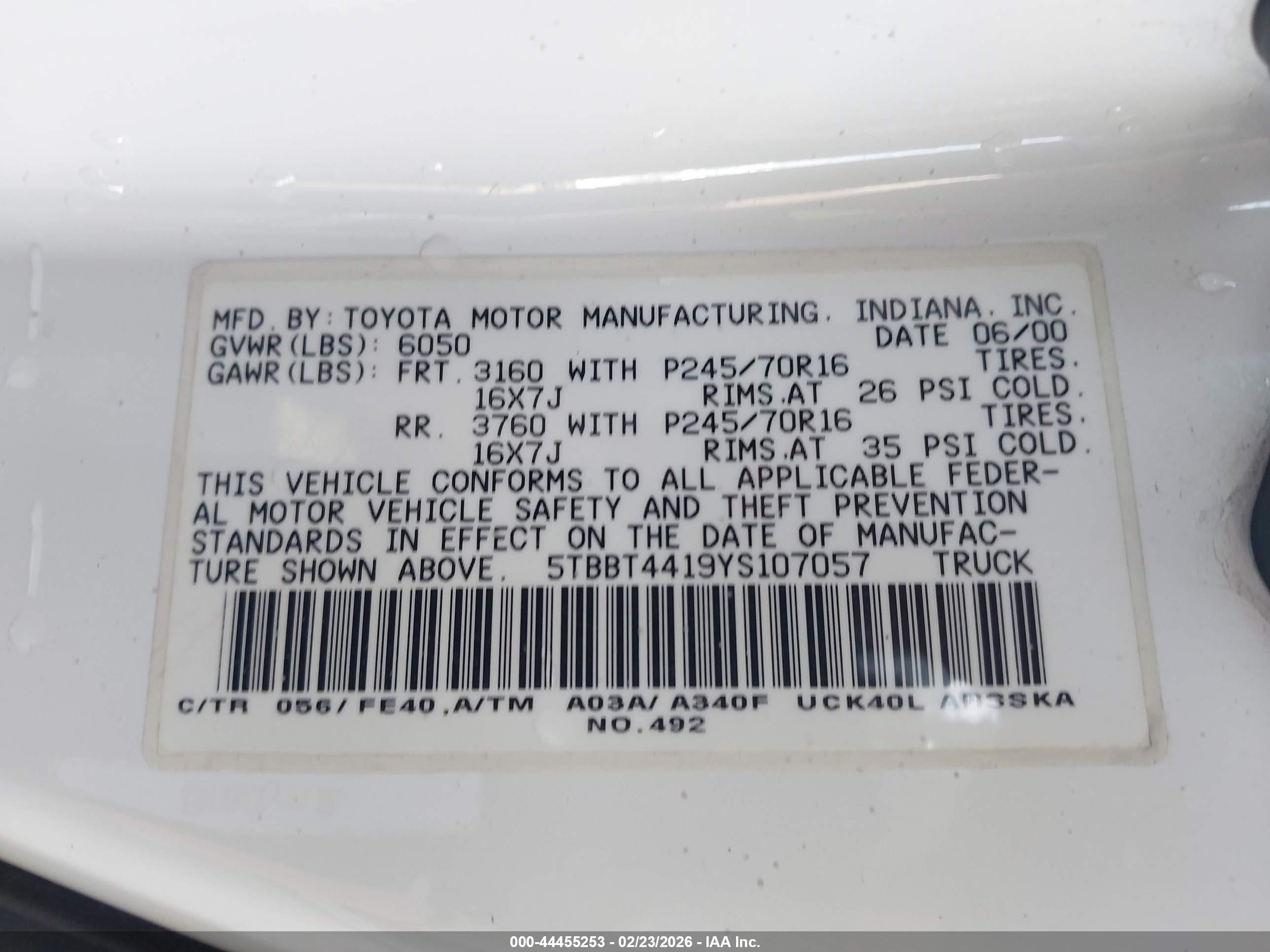 TOYOTA TUNDRA image 9