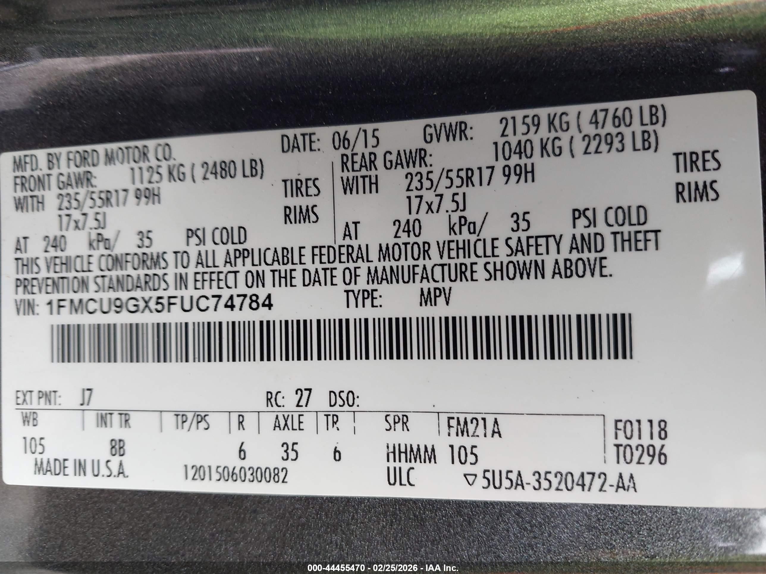 FORD ESCAPE image 9