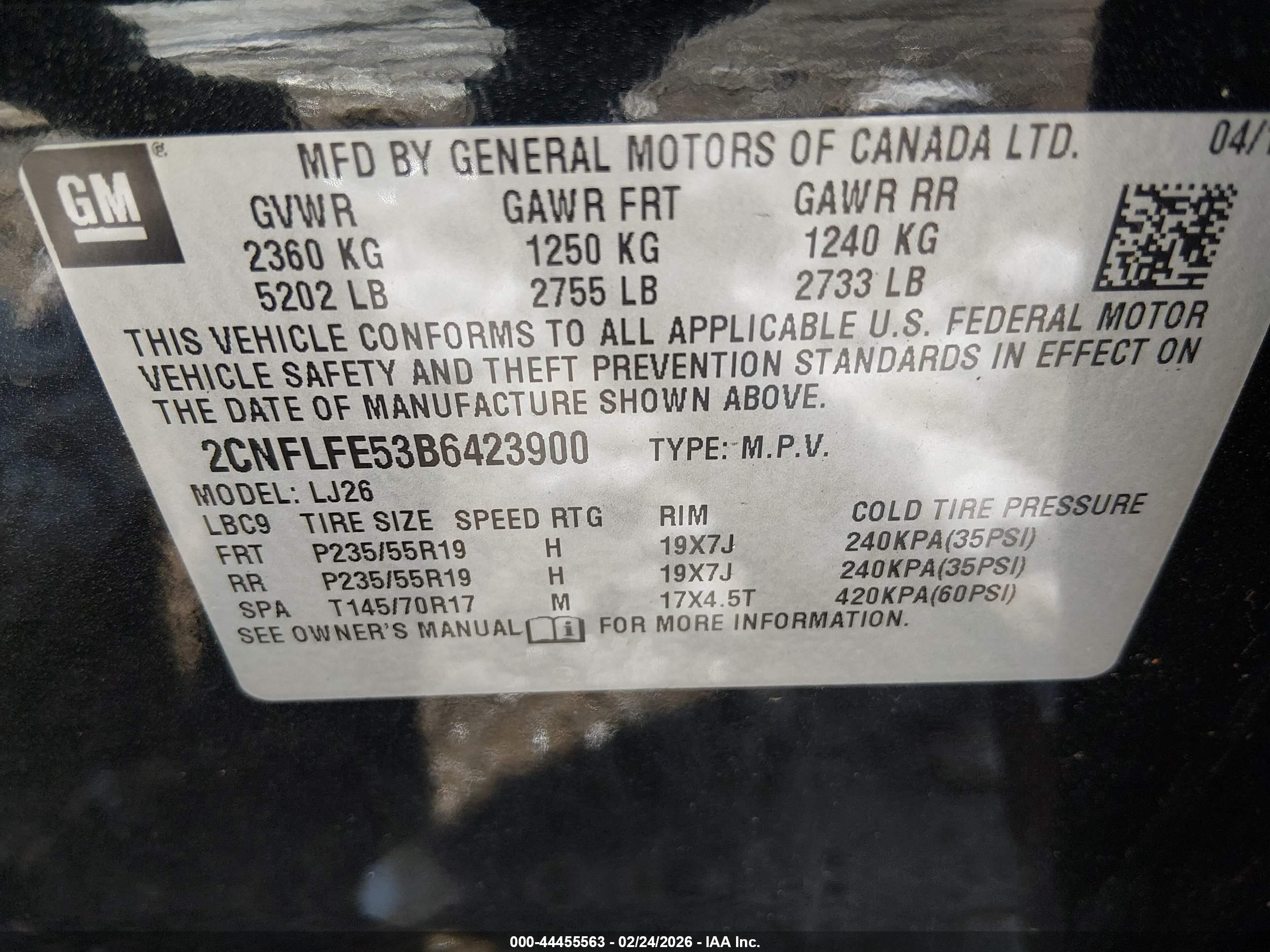 CHEVROLET EQUINOX image 9