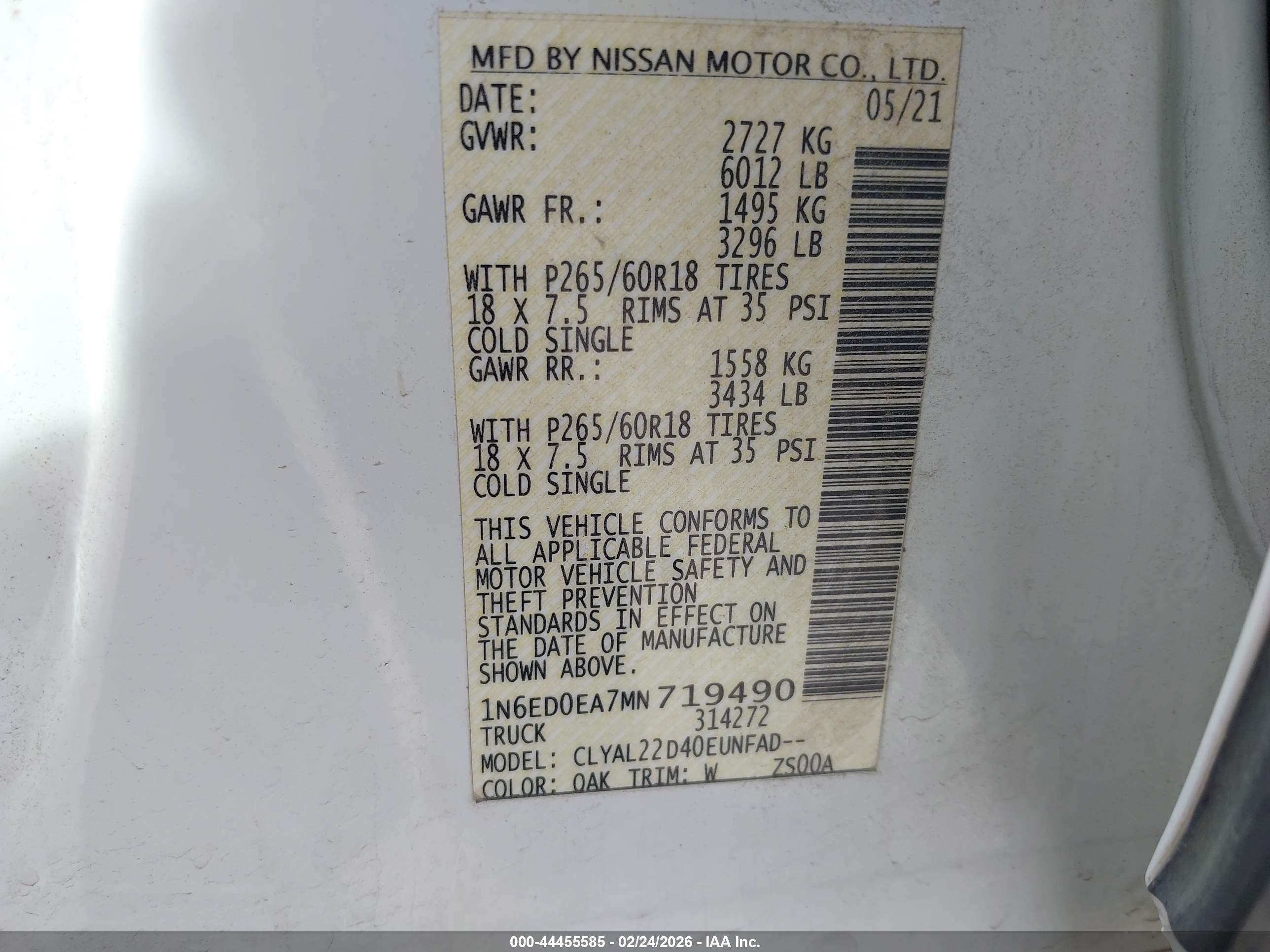 NISSAN FRONTIER image 9