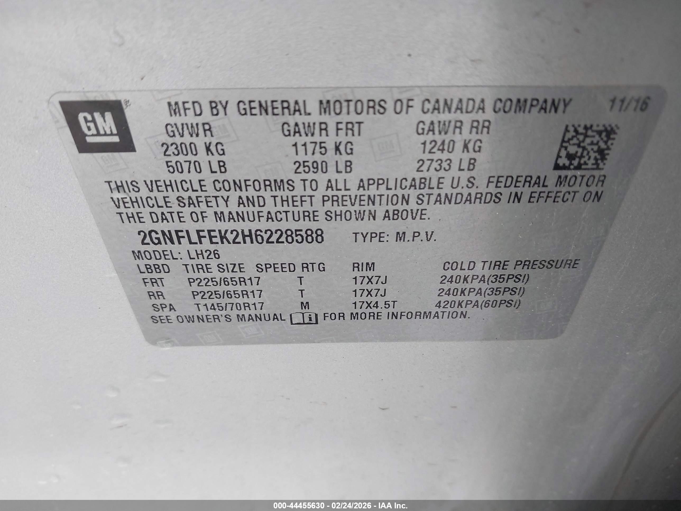 CHEVROLET EQUINOX image 9