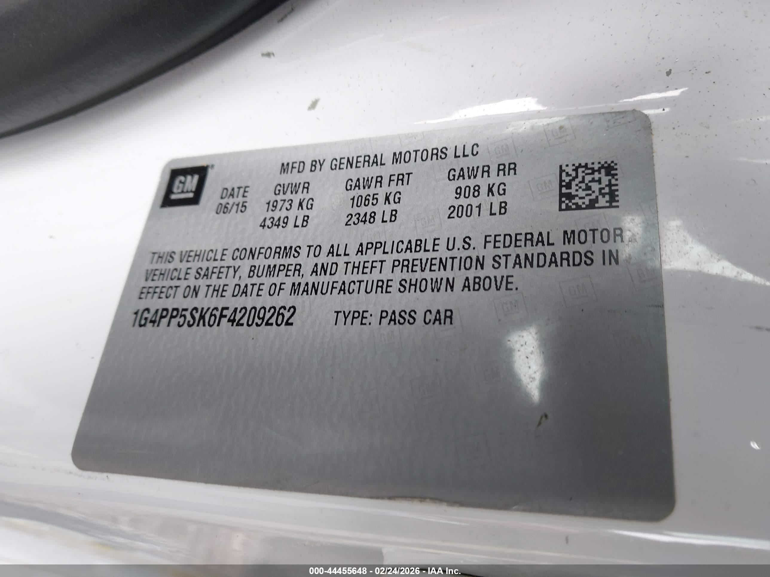BUICK VERANO image 9