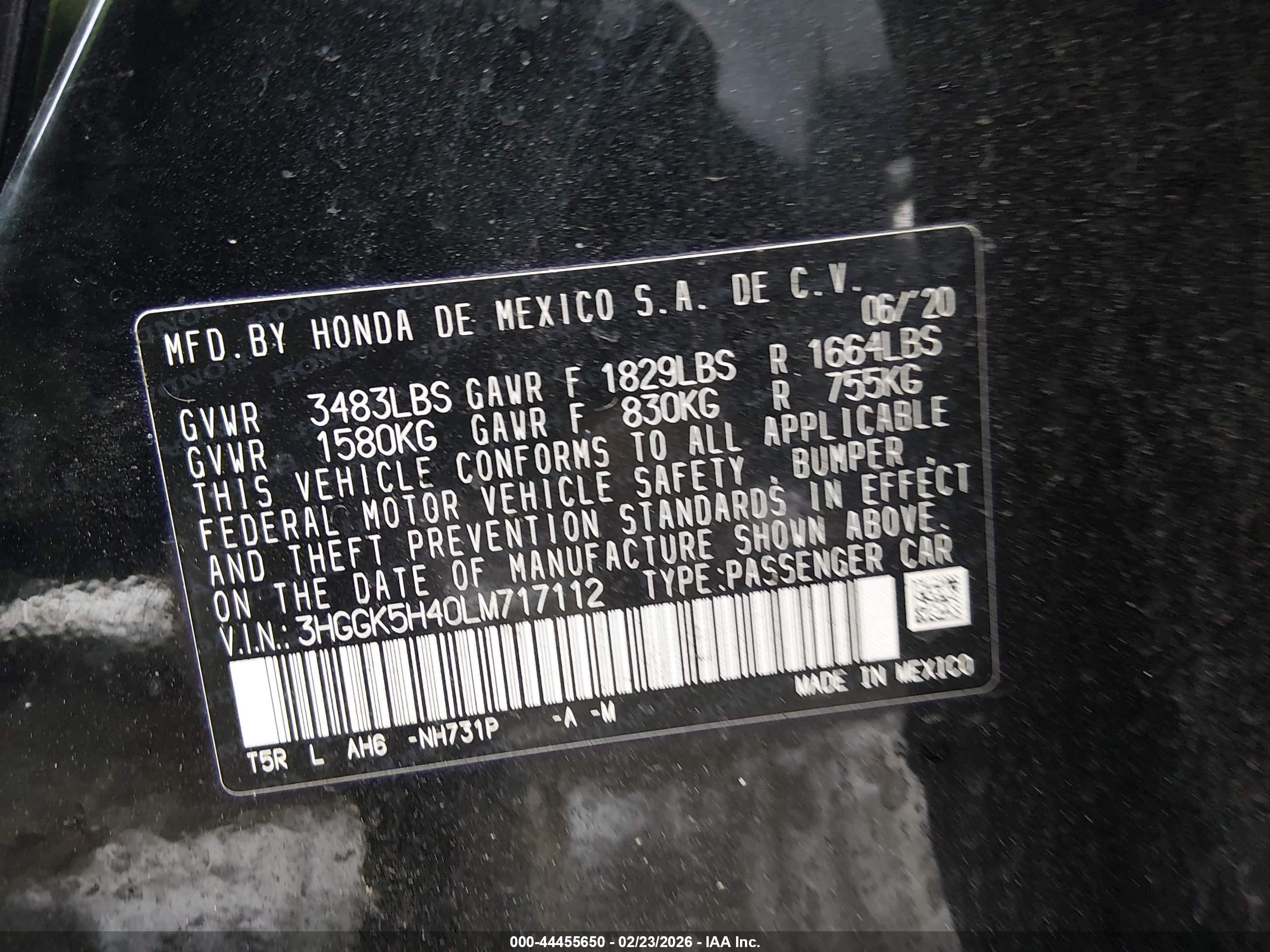 HONDA FIT image 9