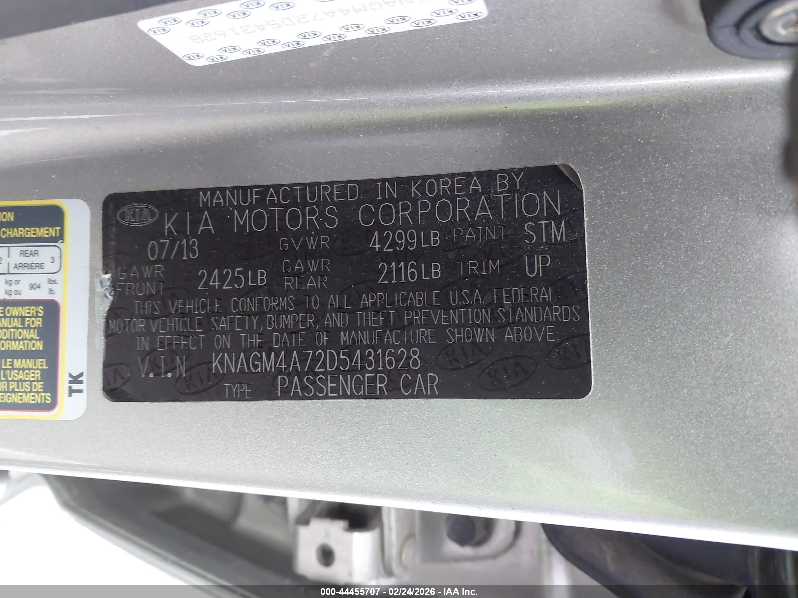 KIA OPTIMA image 9
