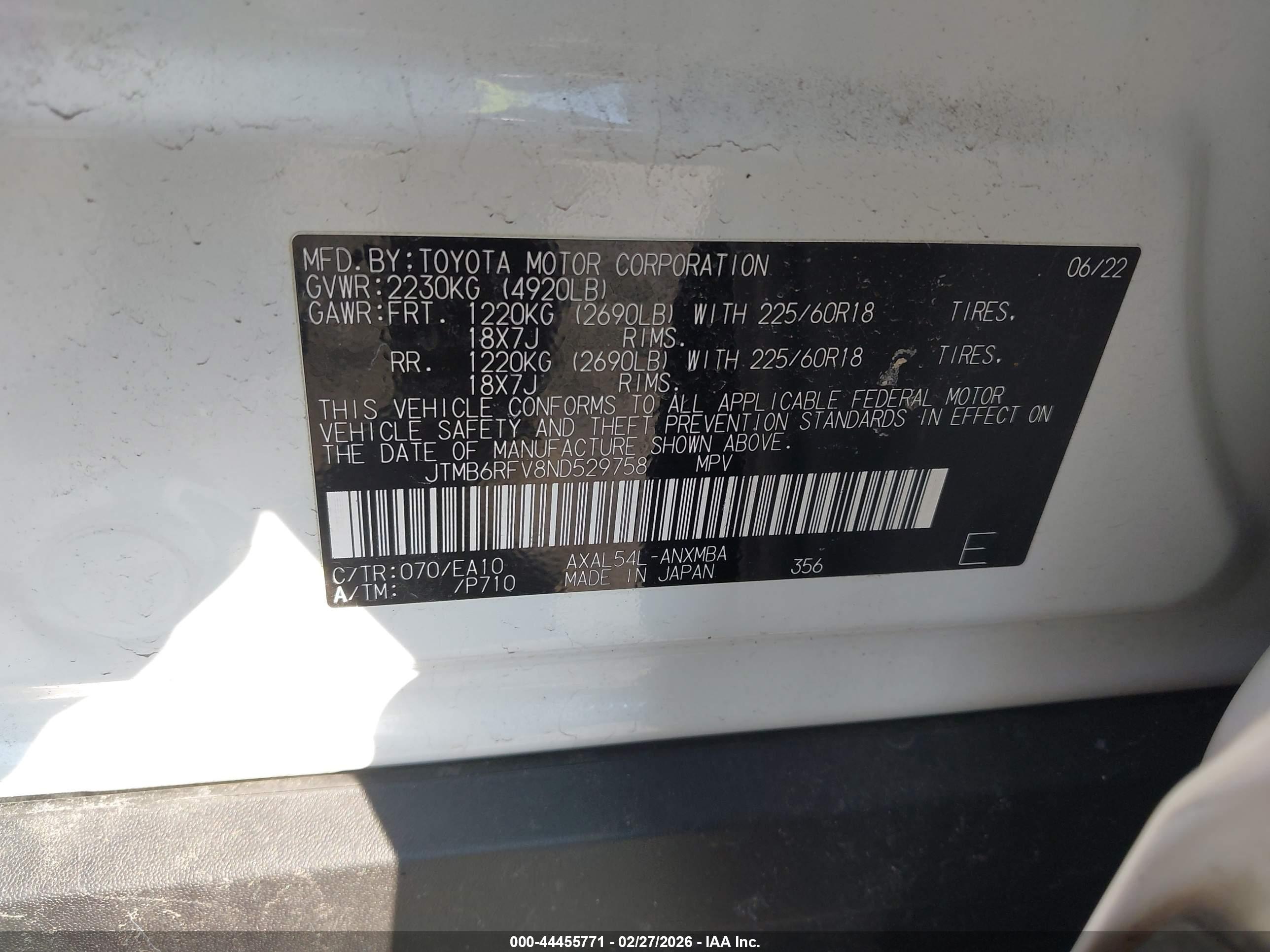 TOYOTA RAV4 image 9
