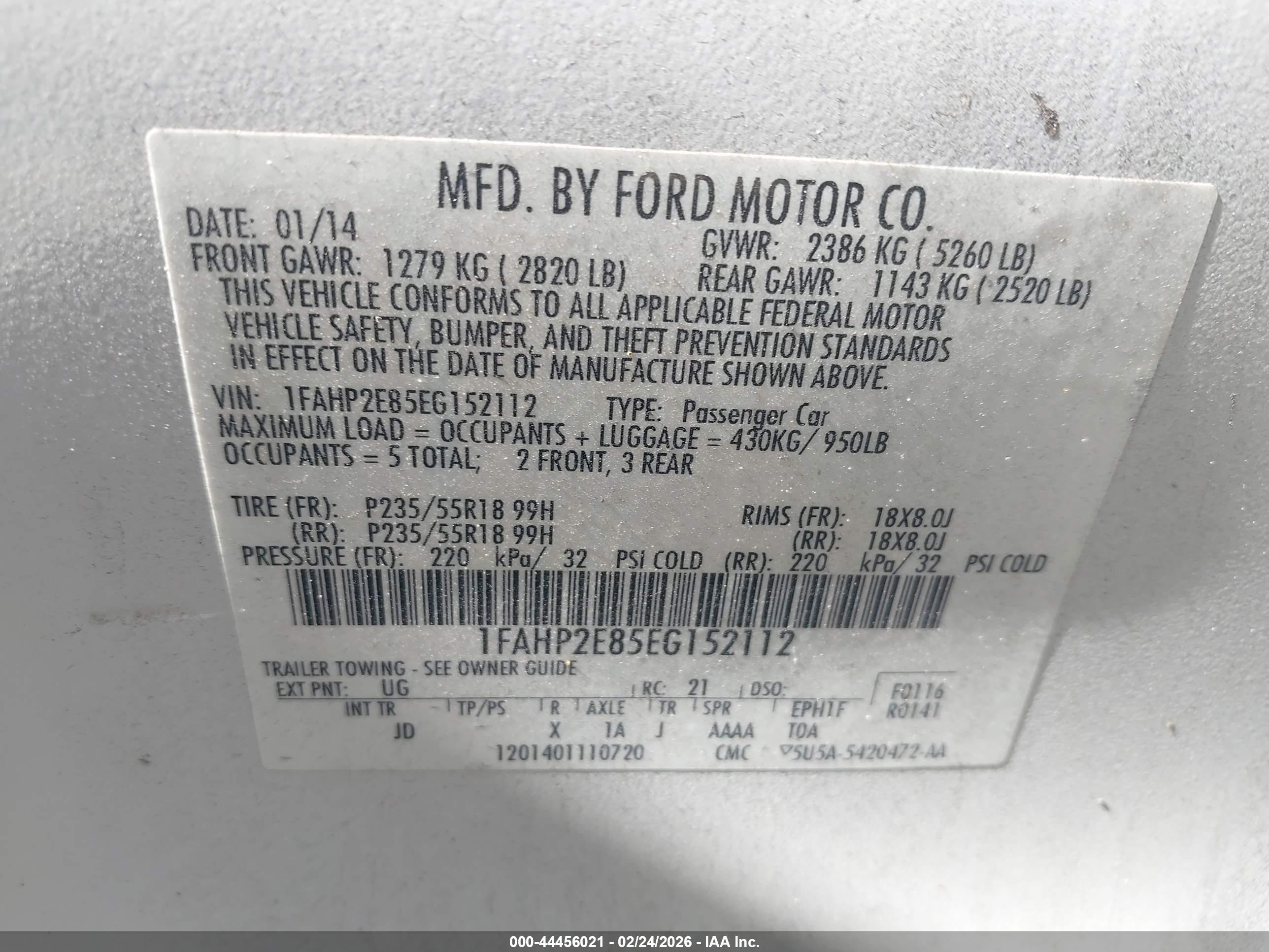 FORD TAURUS image 9