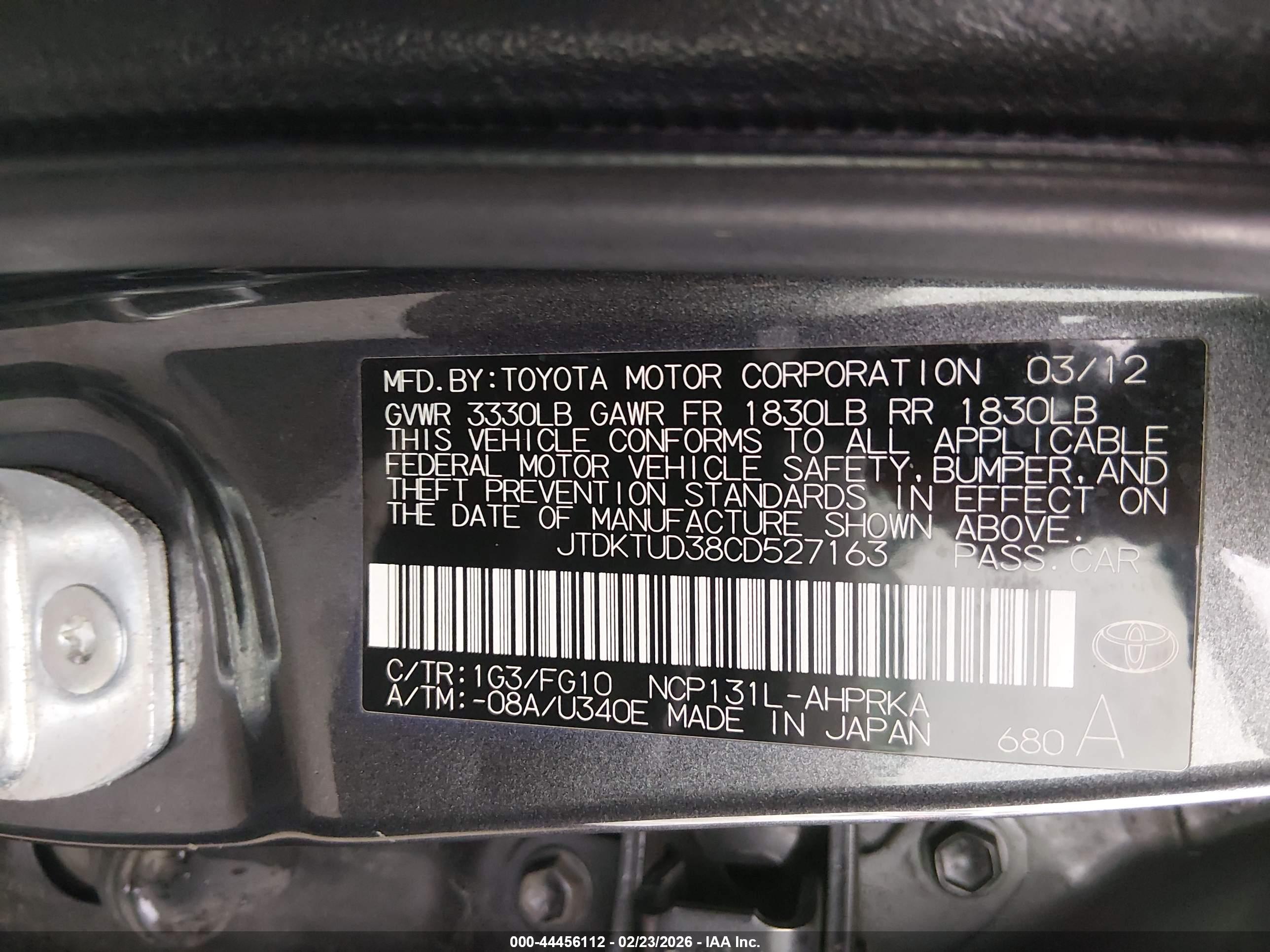 TOYOTA YARIS image 9