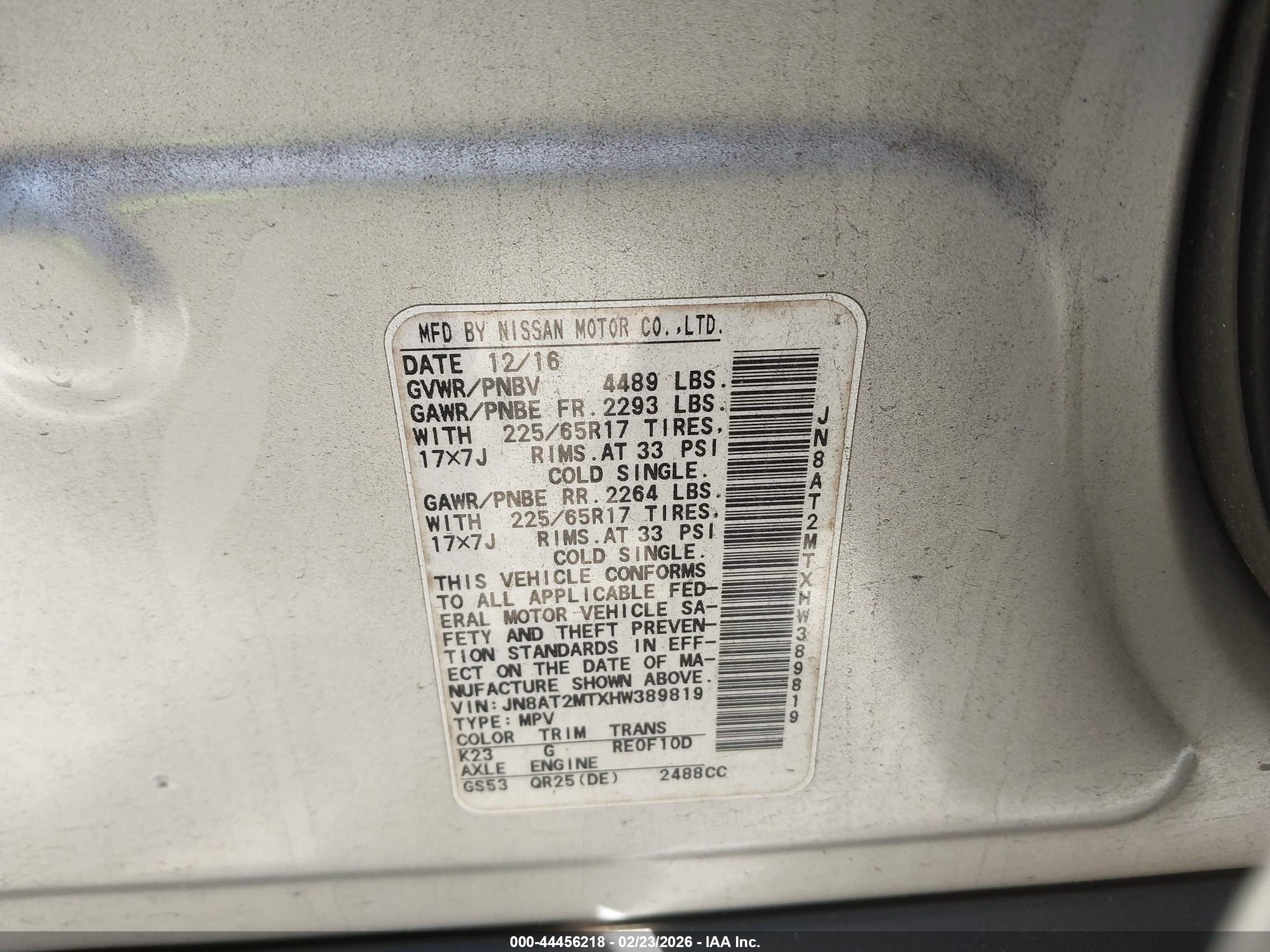 NISSAN ROGUE image 9
