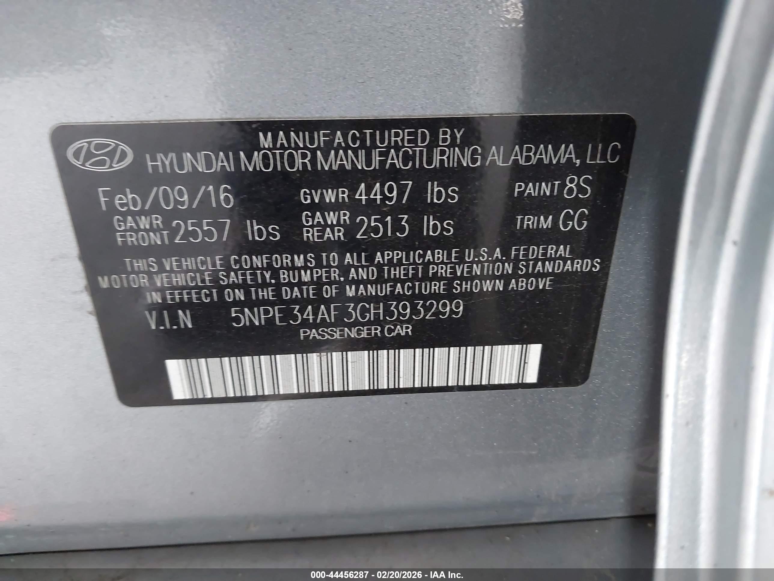 HYUNDAI SONATA image 9