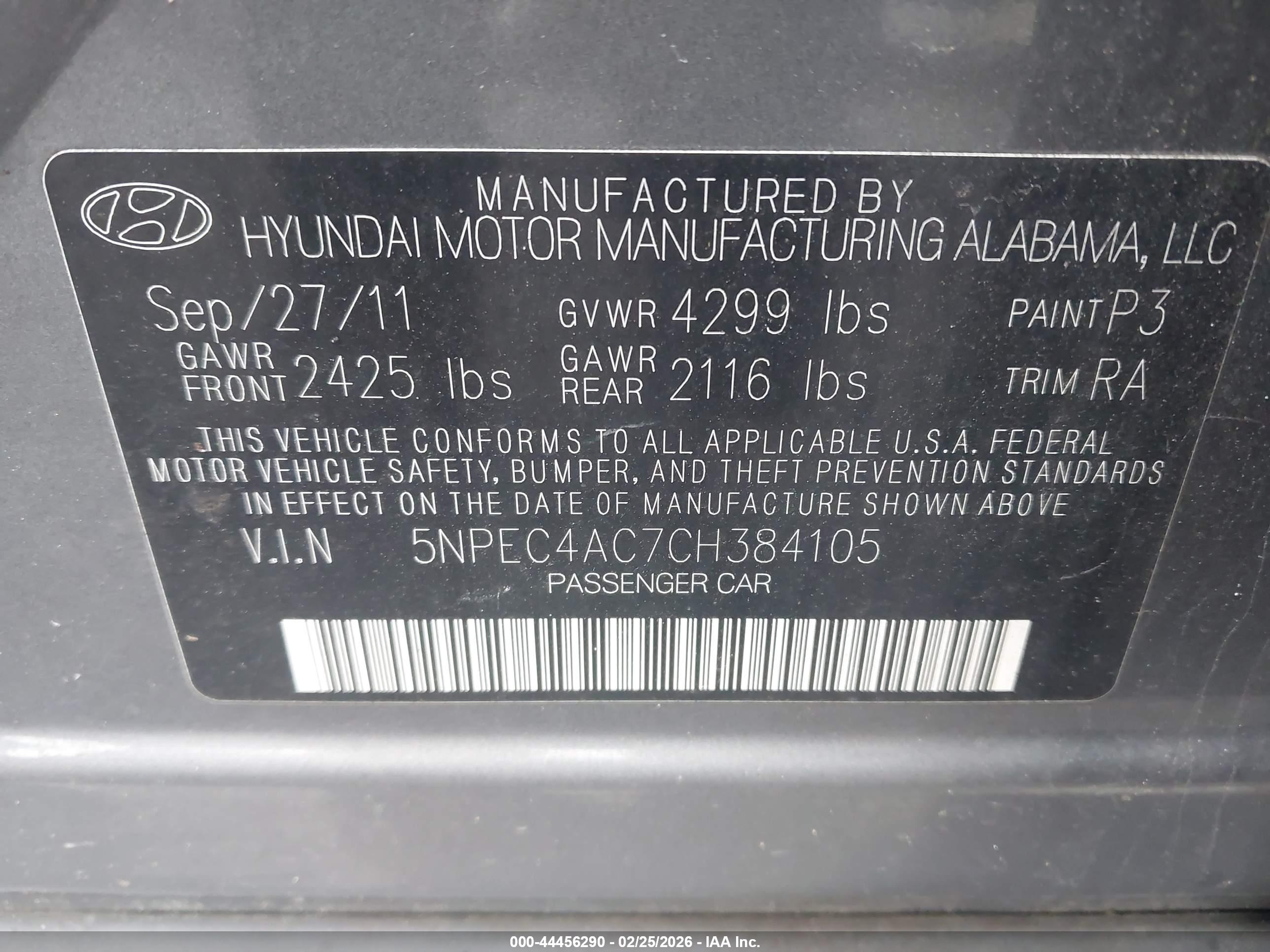 HYUNDAI SONATA image 9