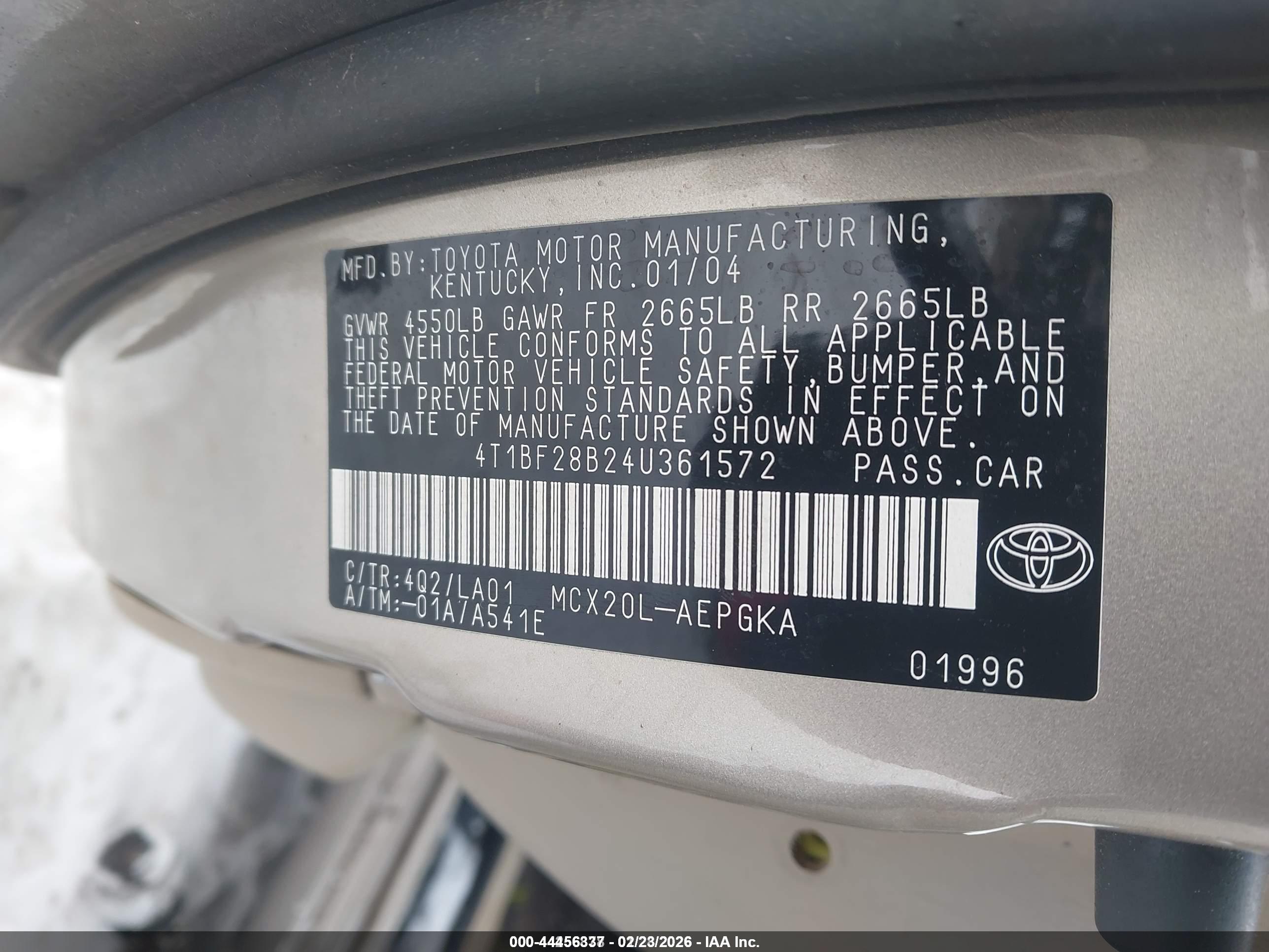 TOYOTA AVALON image 9