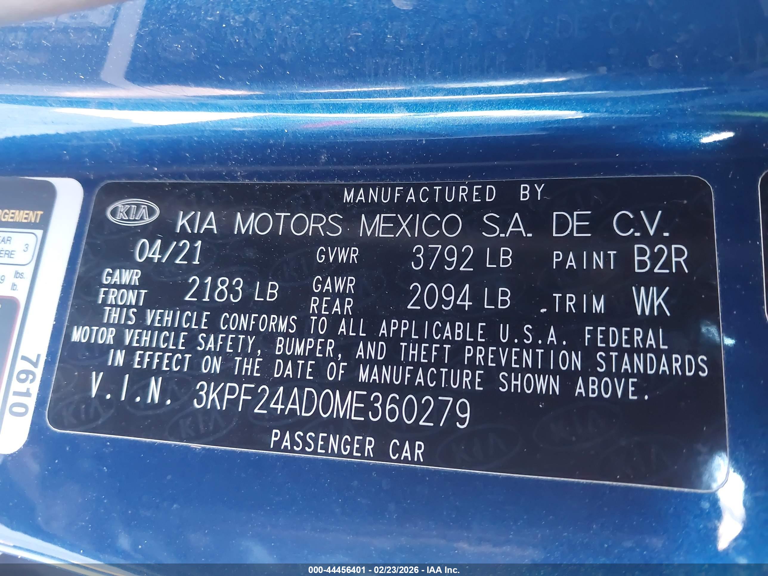 KIA FORTE image 9
