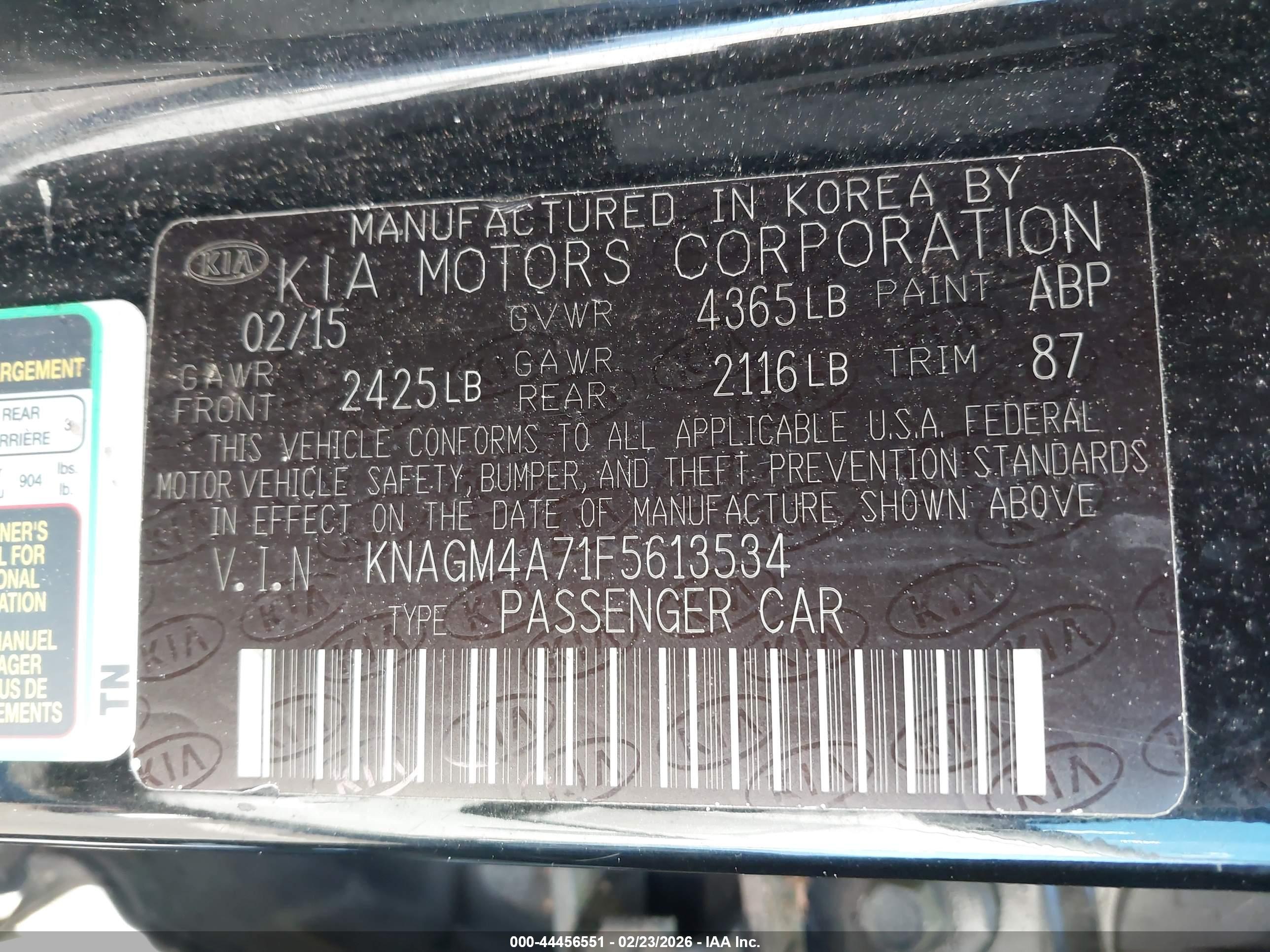 KIA OPTIMA image 9