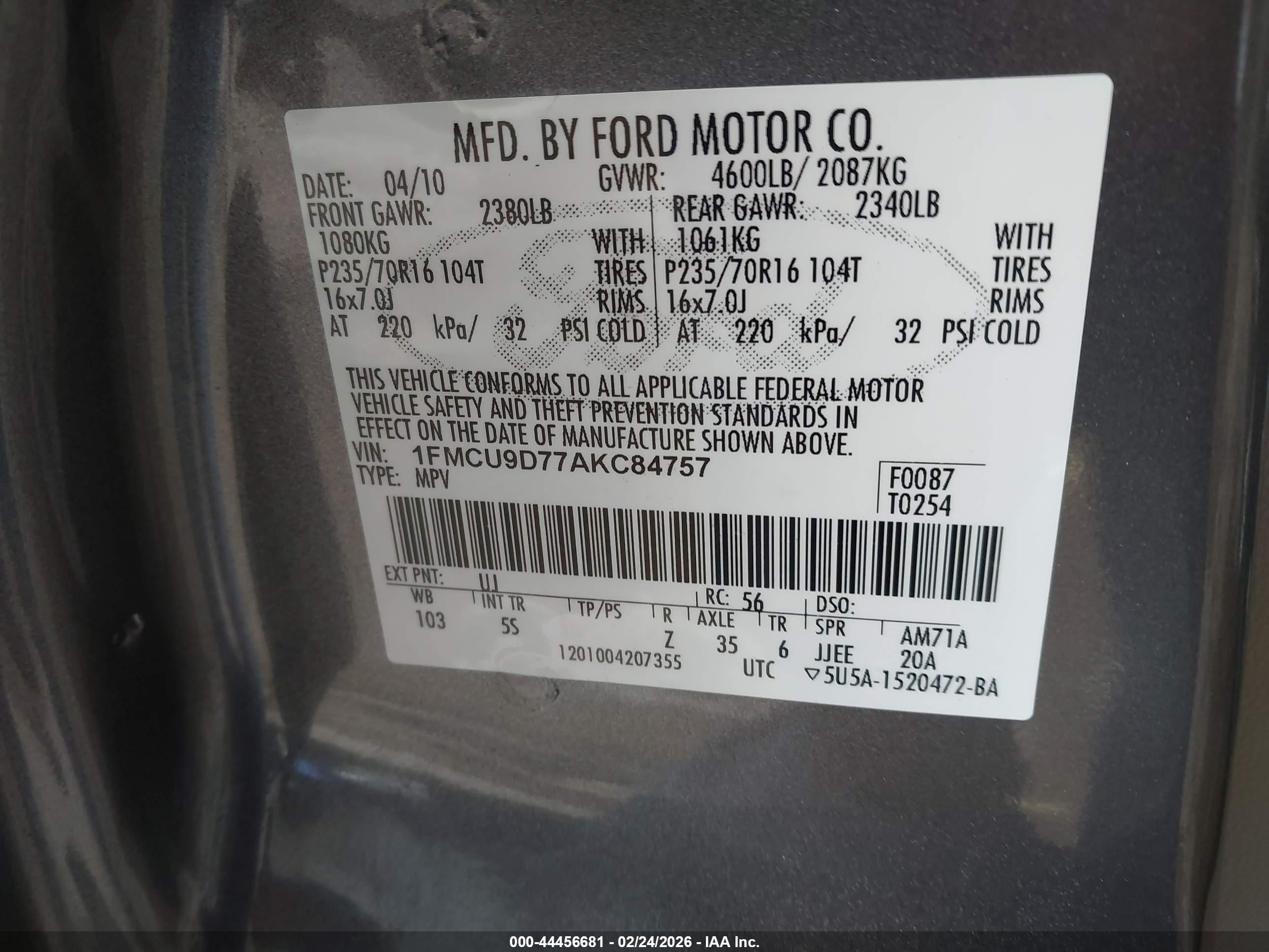 FORD ESCAPE image 9