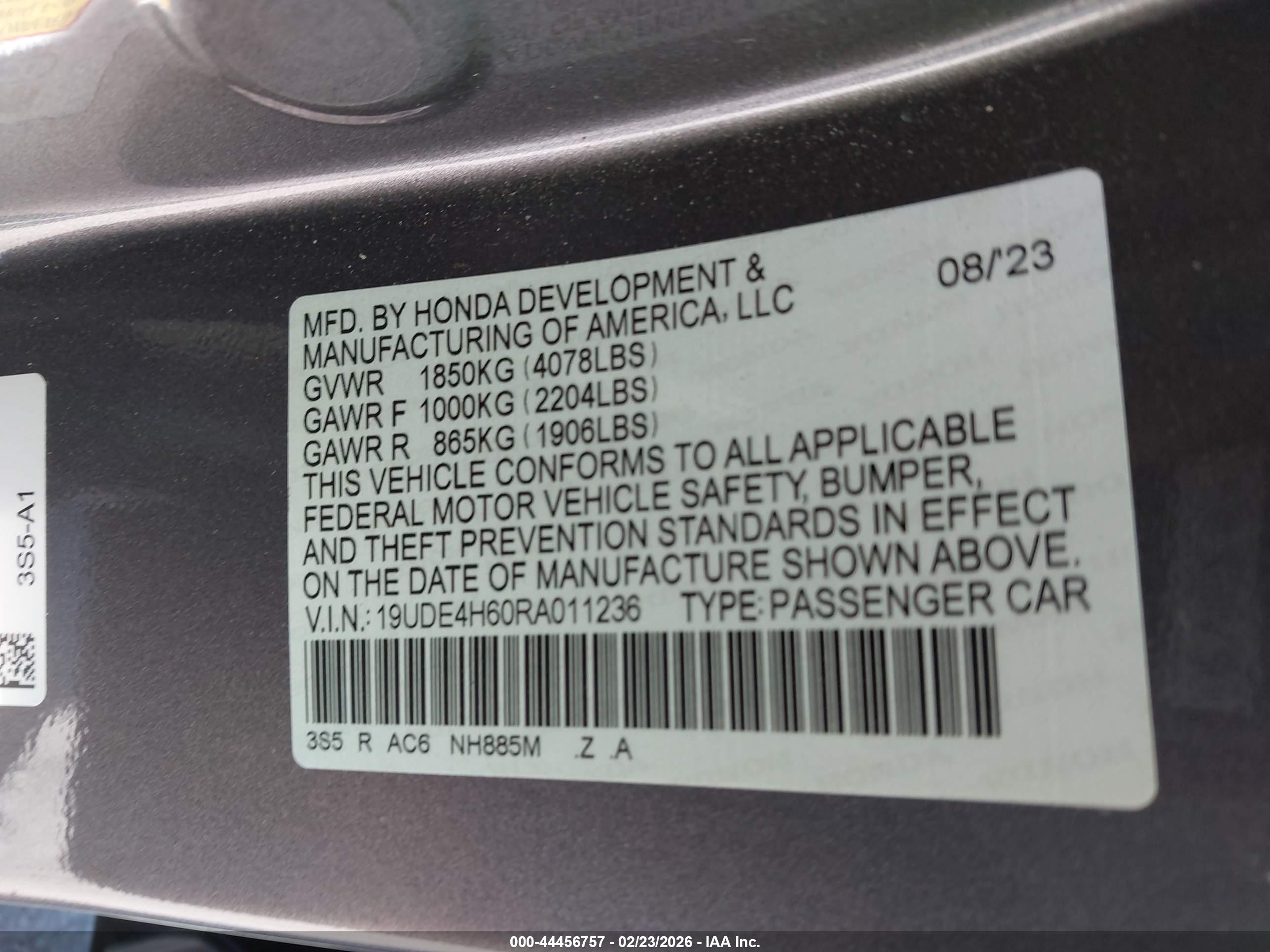 ACURA INTEGRA image 9